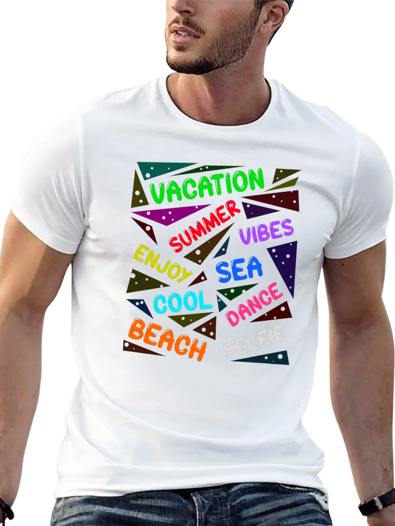Vacation Vibes Graphic Tee - Summer Fun!