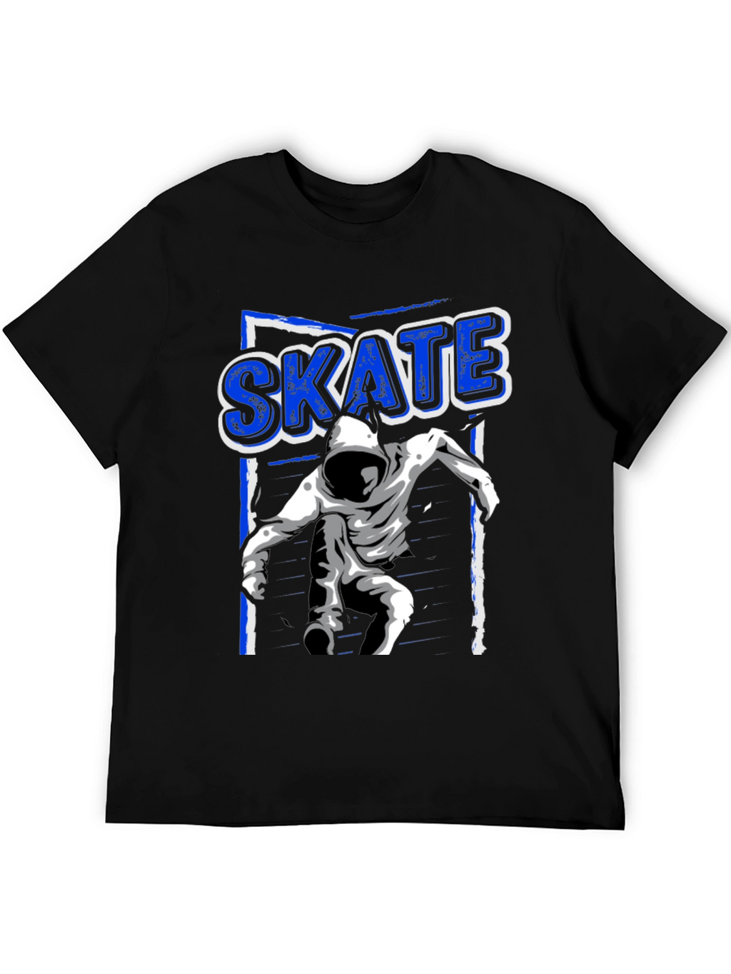 Skate T-Shirt - Urban Style Black Tee