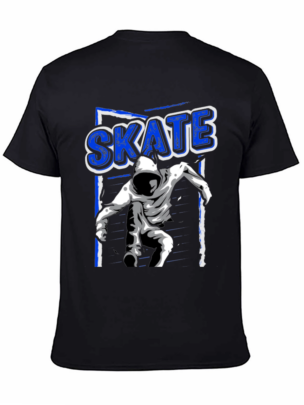 Skate T-Shirt - Urban Style Black Tee
