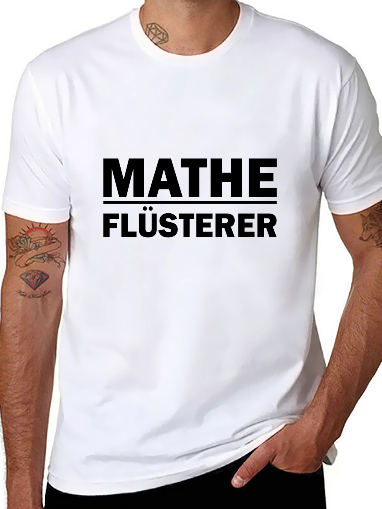 Mathe Flüsterer Black T-Shirt