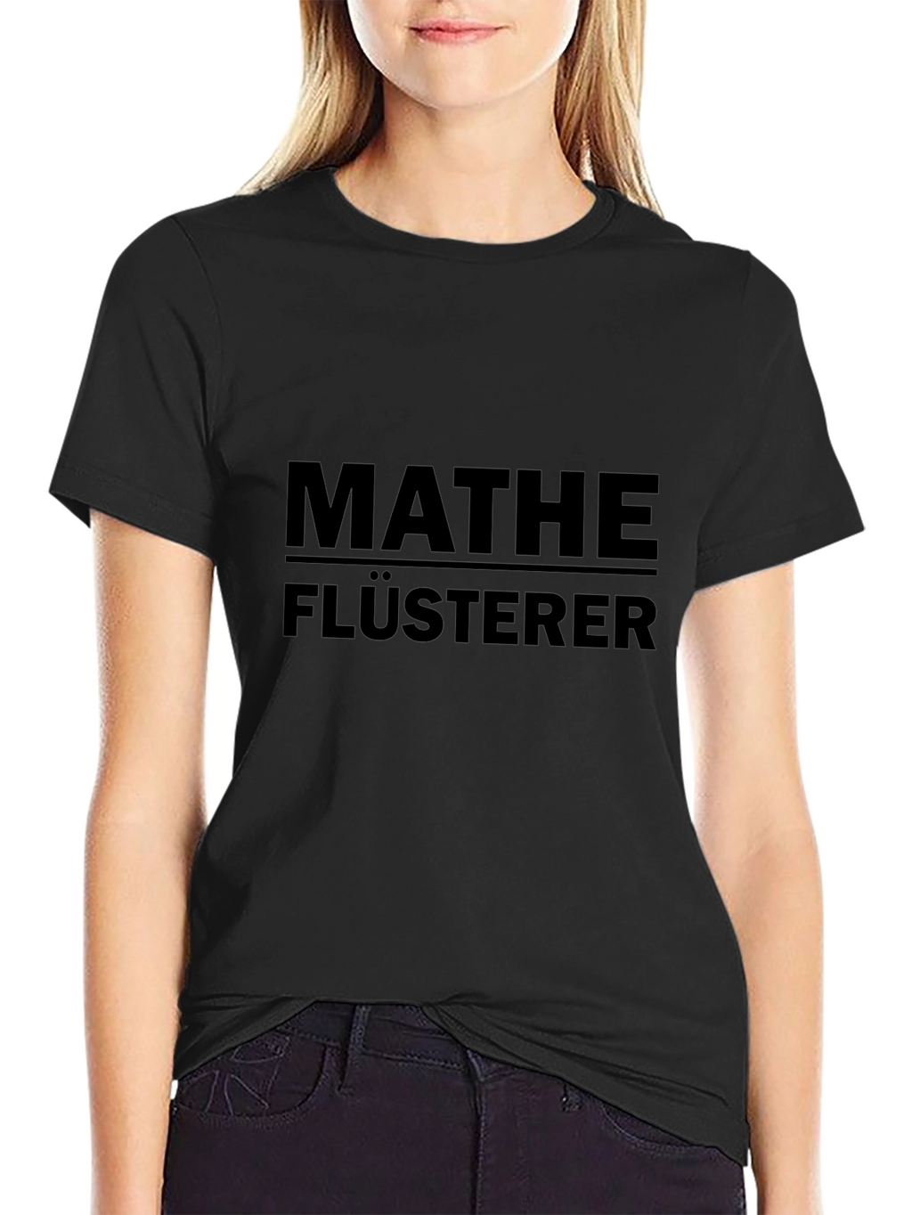 Mathe Flüsterer Black T-Shirt
