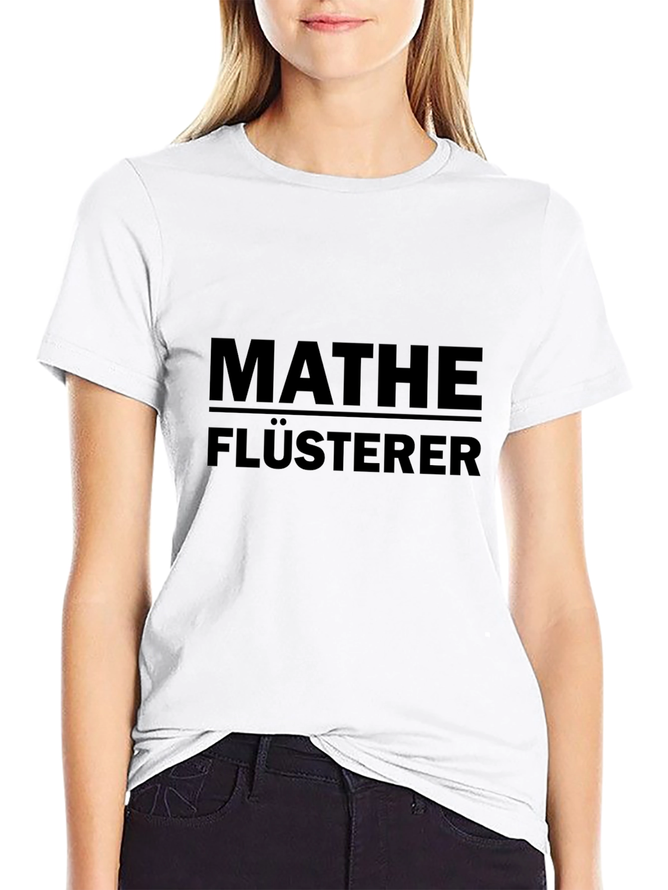 Mathe Flüsterer Black T-Shirt