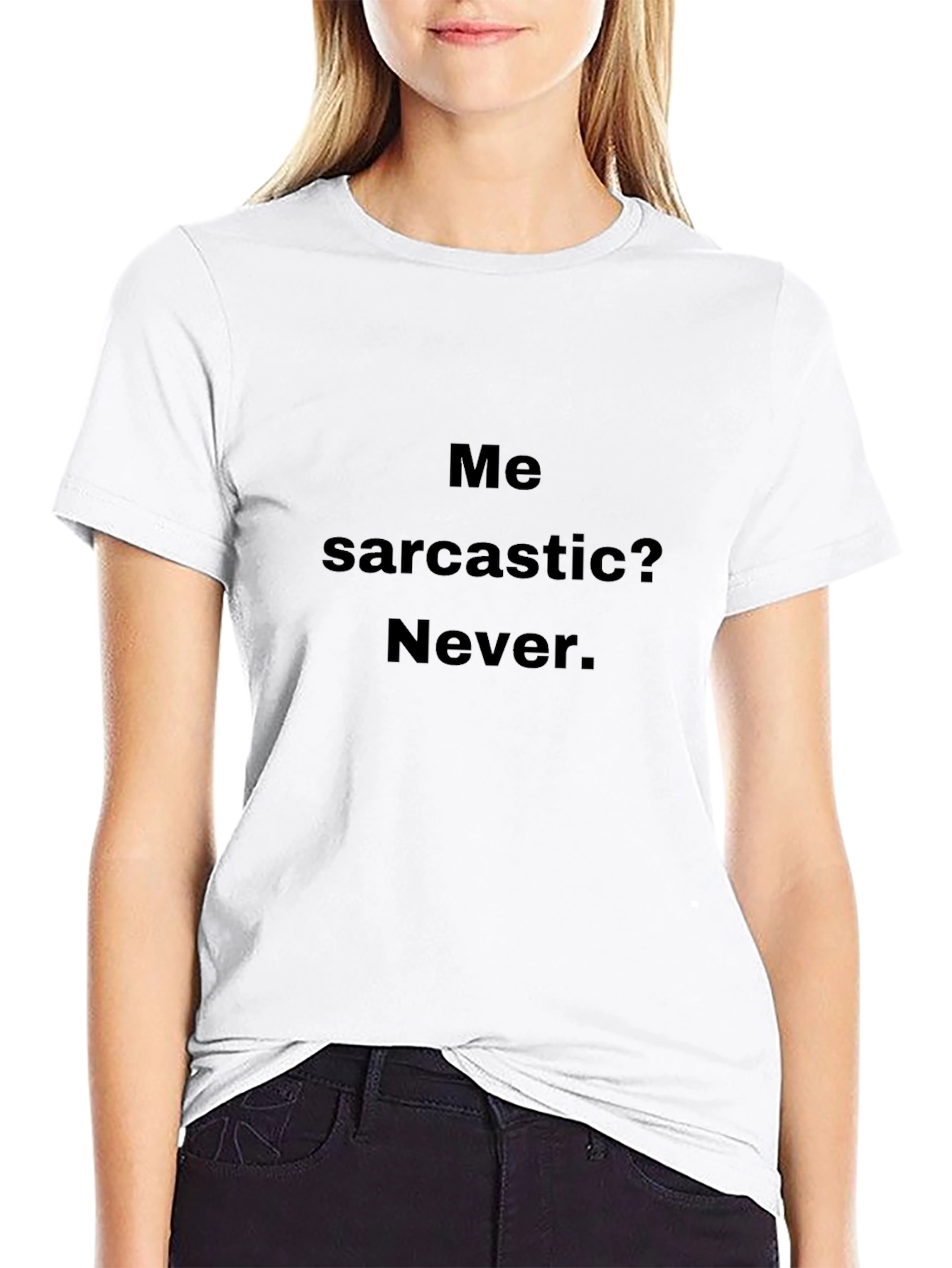 Sarcastic Humor T-Shirt - Mens Black Tee
