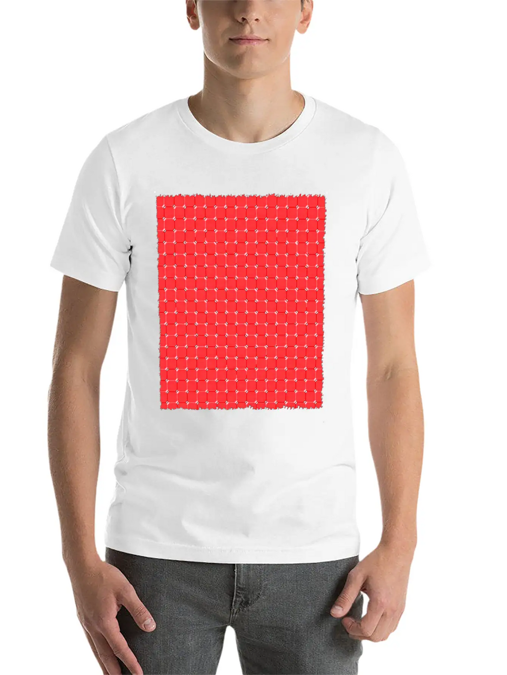 3d Heart Stylish Everyday T-Shirt – Unisex Basic Cotton Tee
