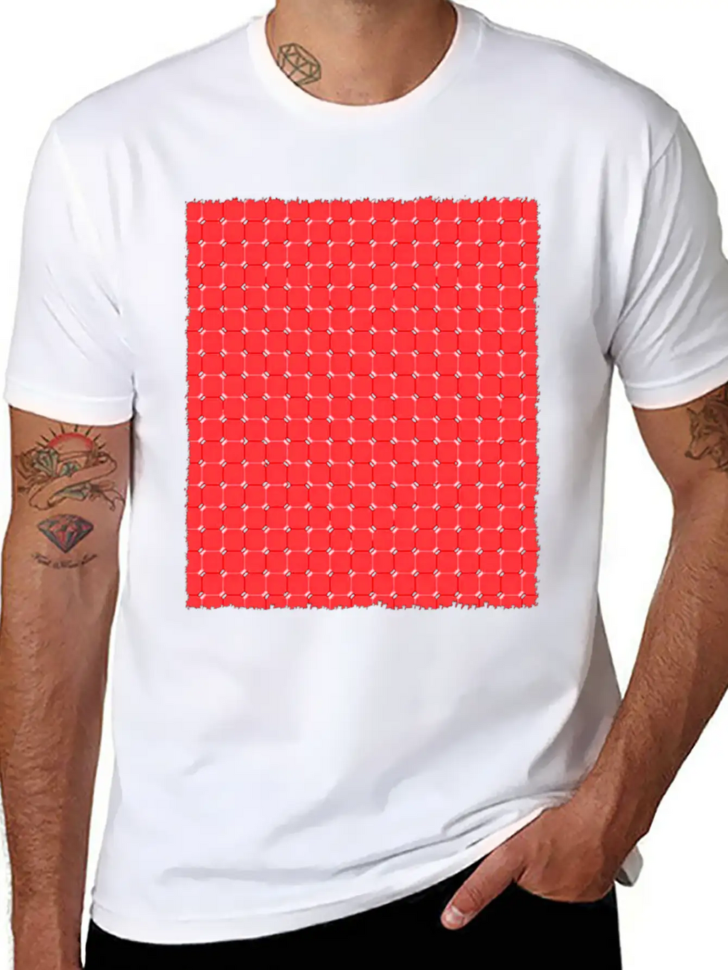 3d Heart Stylish Everyday T-Shirt – Unisex Basic Cotton Tee