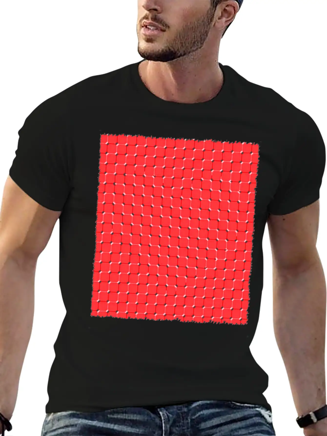 3d Heart Stylish Everyday T-Shirt – Unisex Basic Cotton Tee