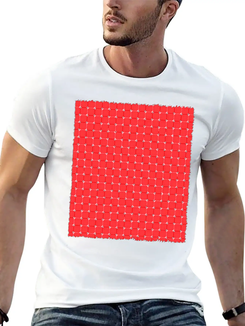 3d Heart Stylish Everyday T-Shirt – Unisex Basic Cotton Tee