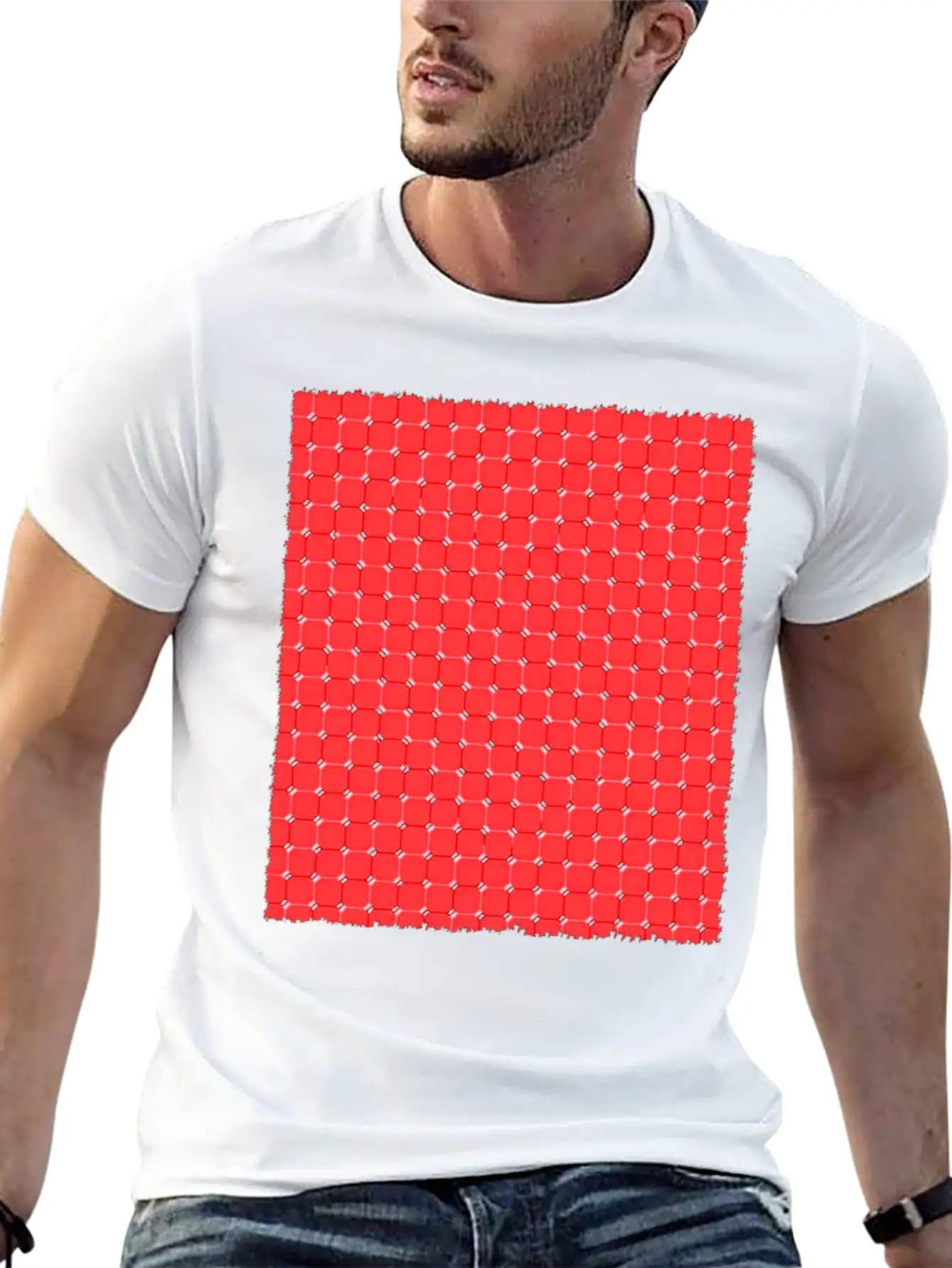 3d Heart Stylish Everyday T-Shirt – Unisex Basic Cotton Tee