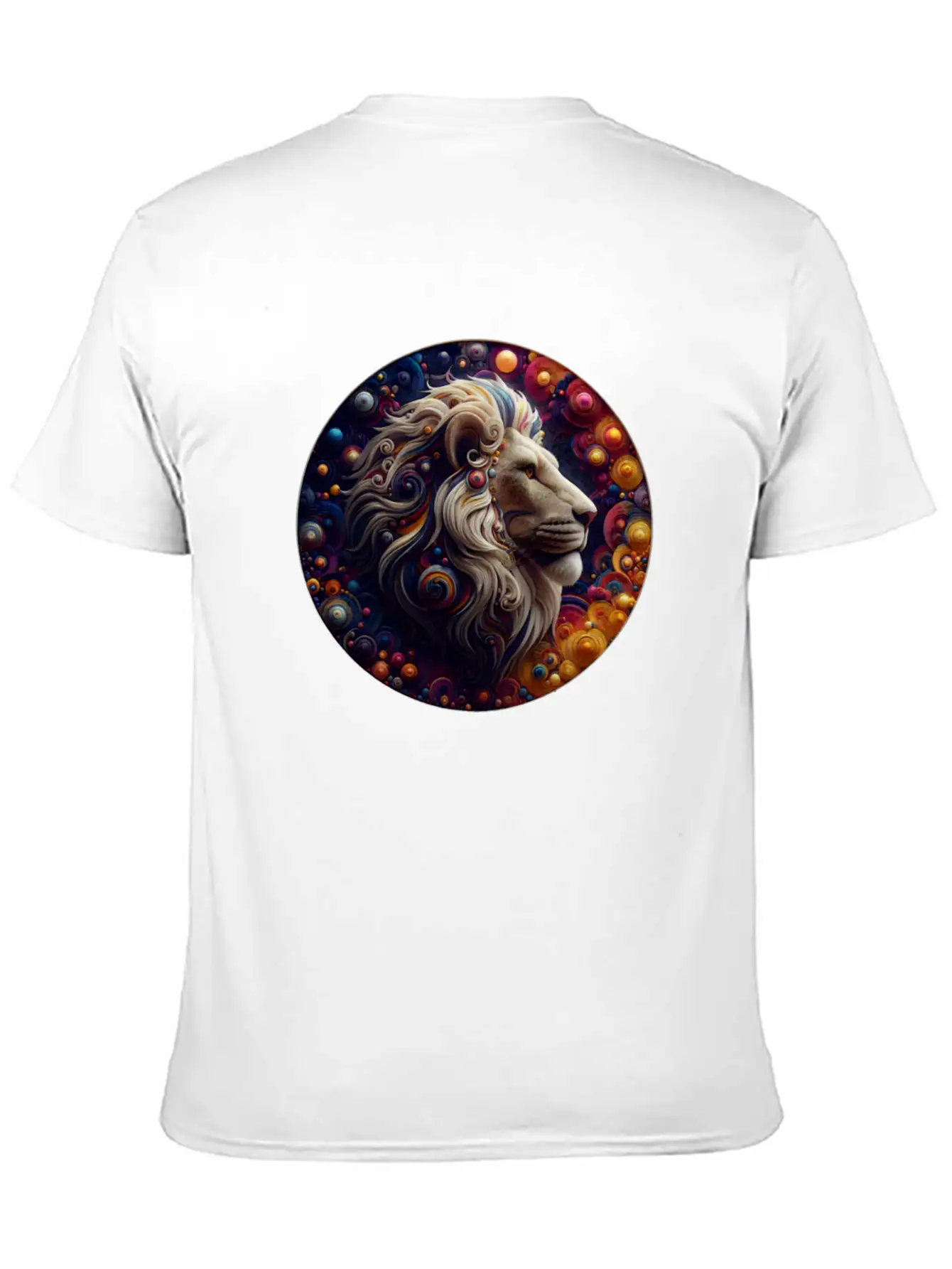 3D Lion's Den Casual Graphic T-Shirt – Simple And Comfortable Daily Wear