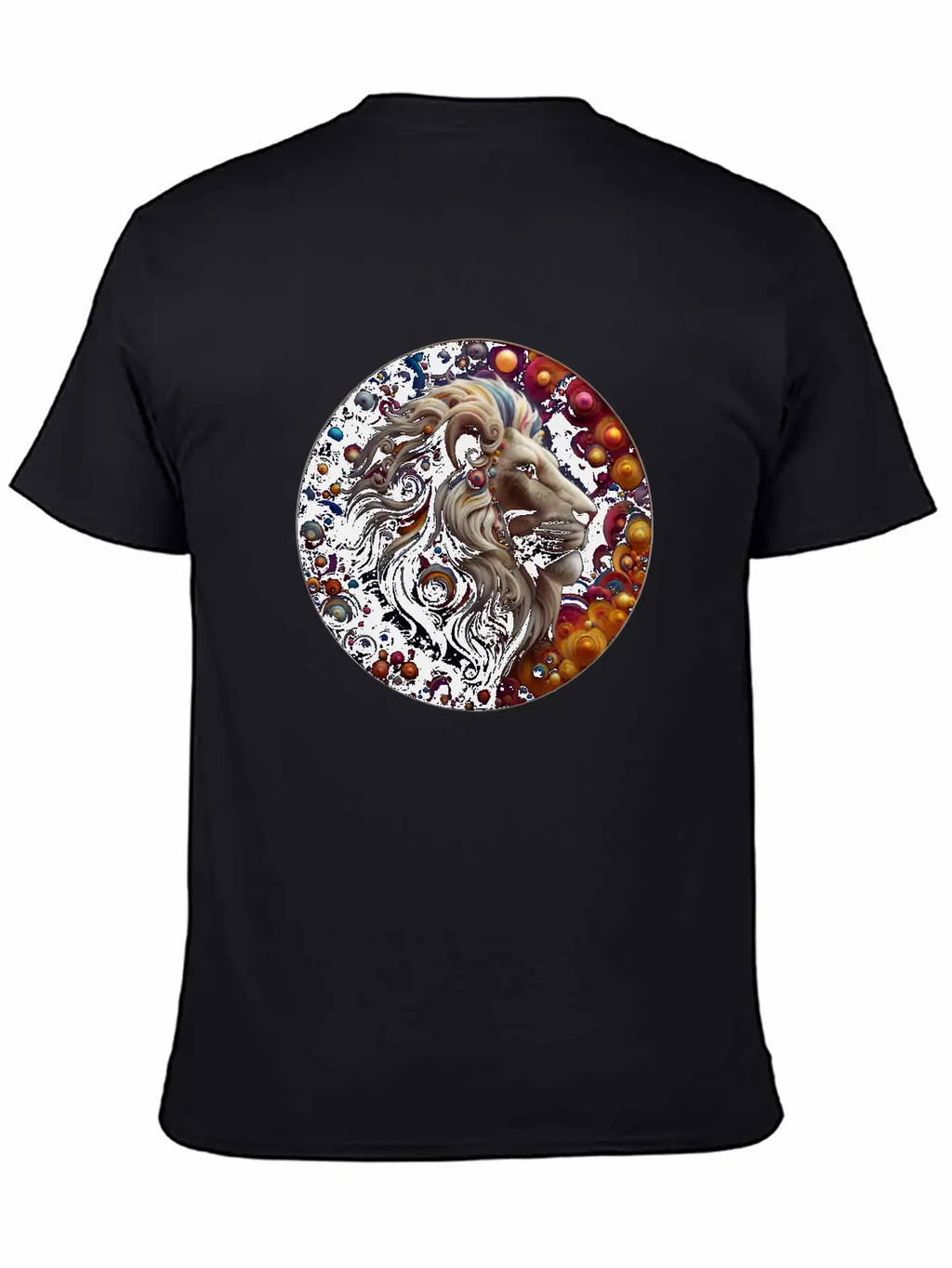 3D Lion's Den Casual Graphic T-Shirt – Simple And Comfortable Daily Wear