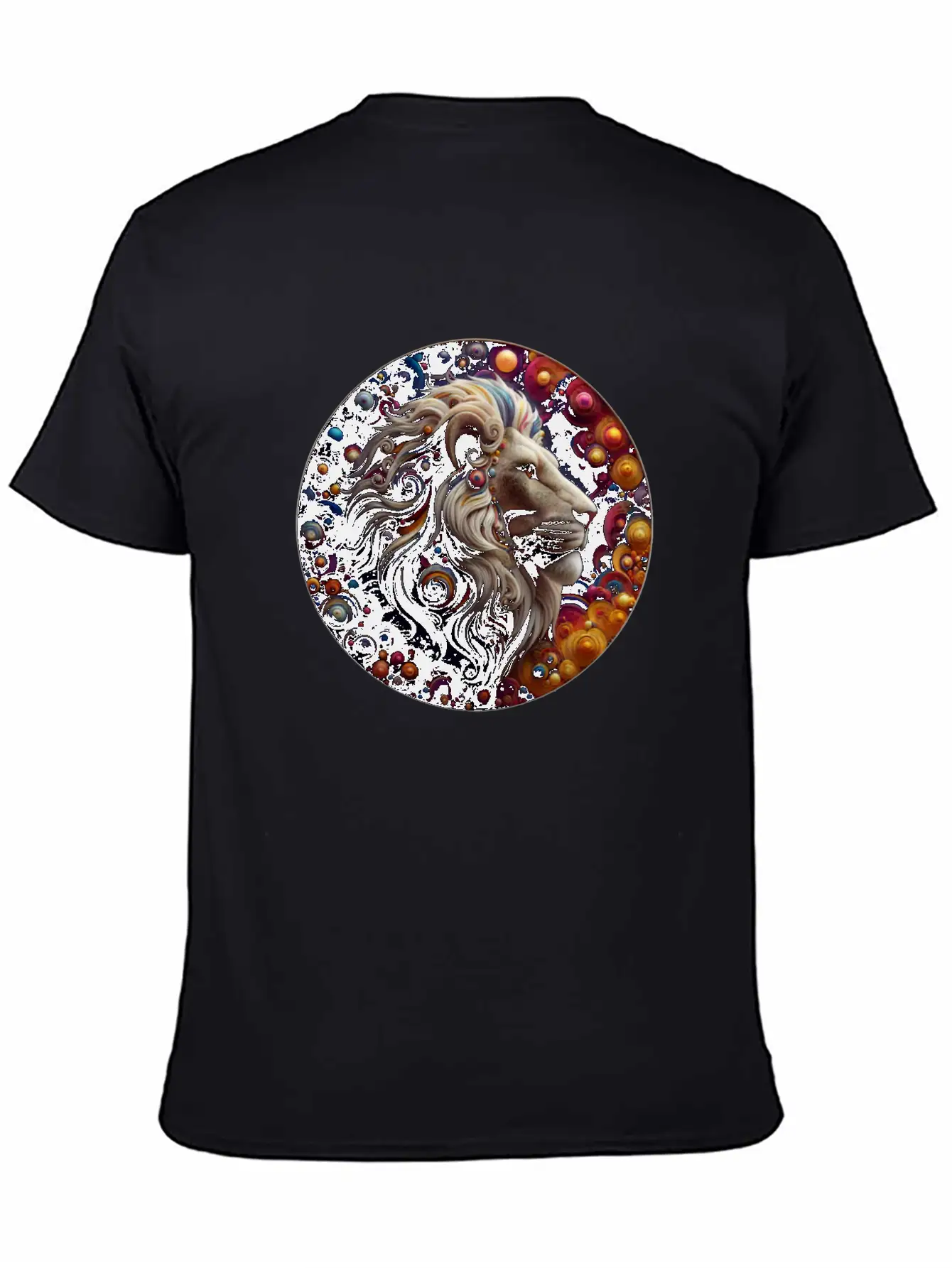 3D Lion's Den Casual Graphic T-Shirt – Simple And Comfortable Daily Wear