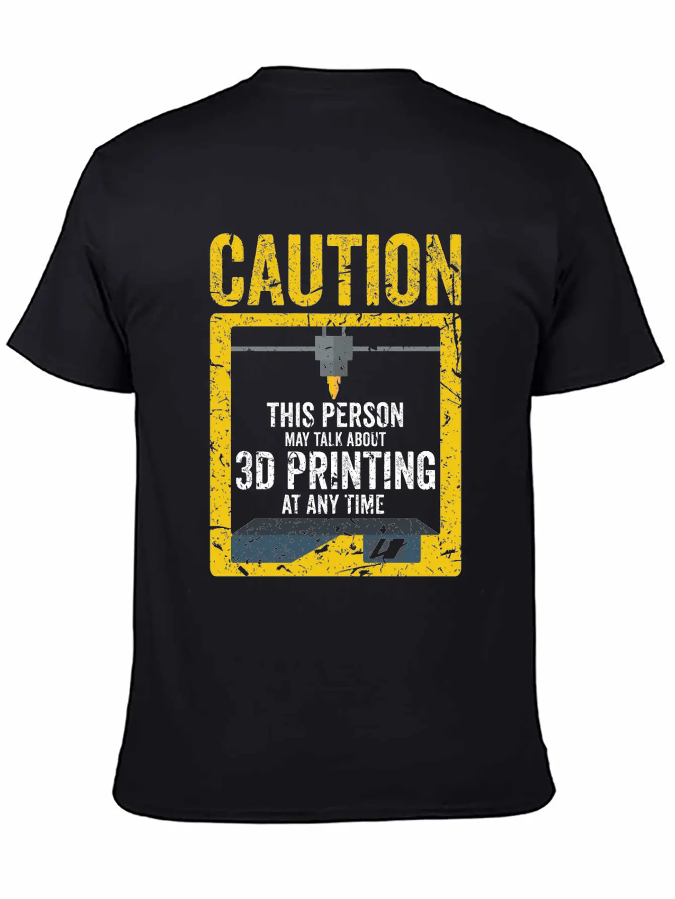 3D Printer - Talk About 3d Printing Casual Graphic T-Shirt – Simple And Comfortable Daily Wear