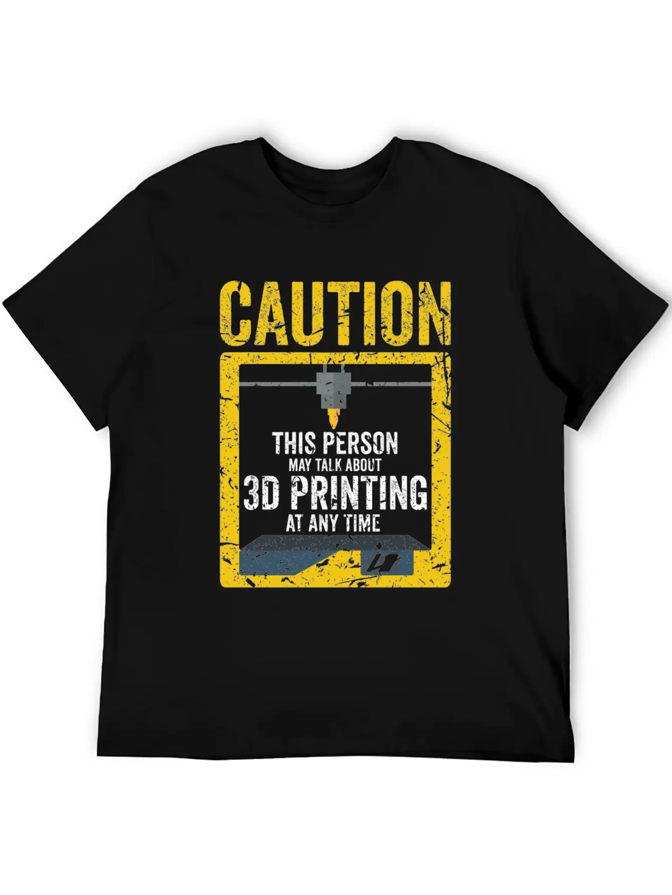 3D Printer - Talk About 3d Printing Casual Graphic T-Shirt – Simple And Comfortable Daily Wear