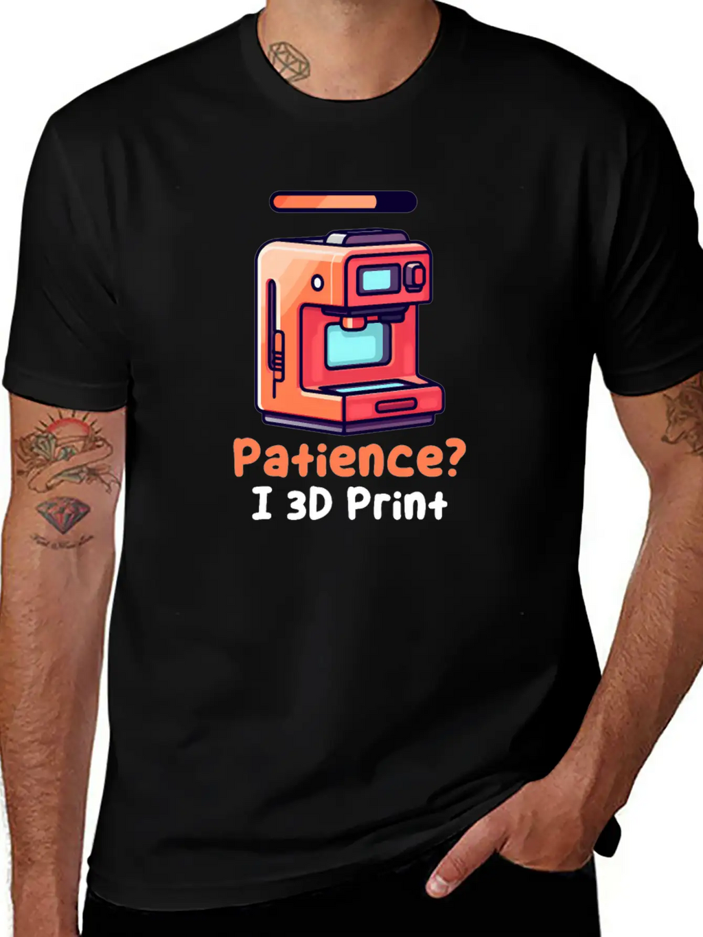3D Printing Patience? I 3D Print Breathable Soft Cotton T-Shirt – Timeless Casual Look