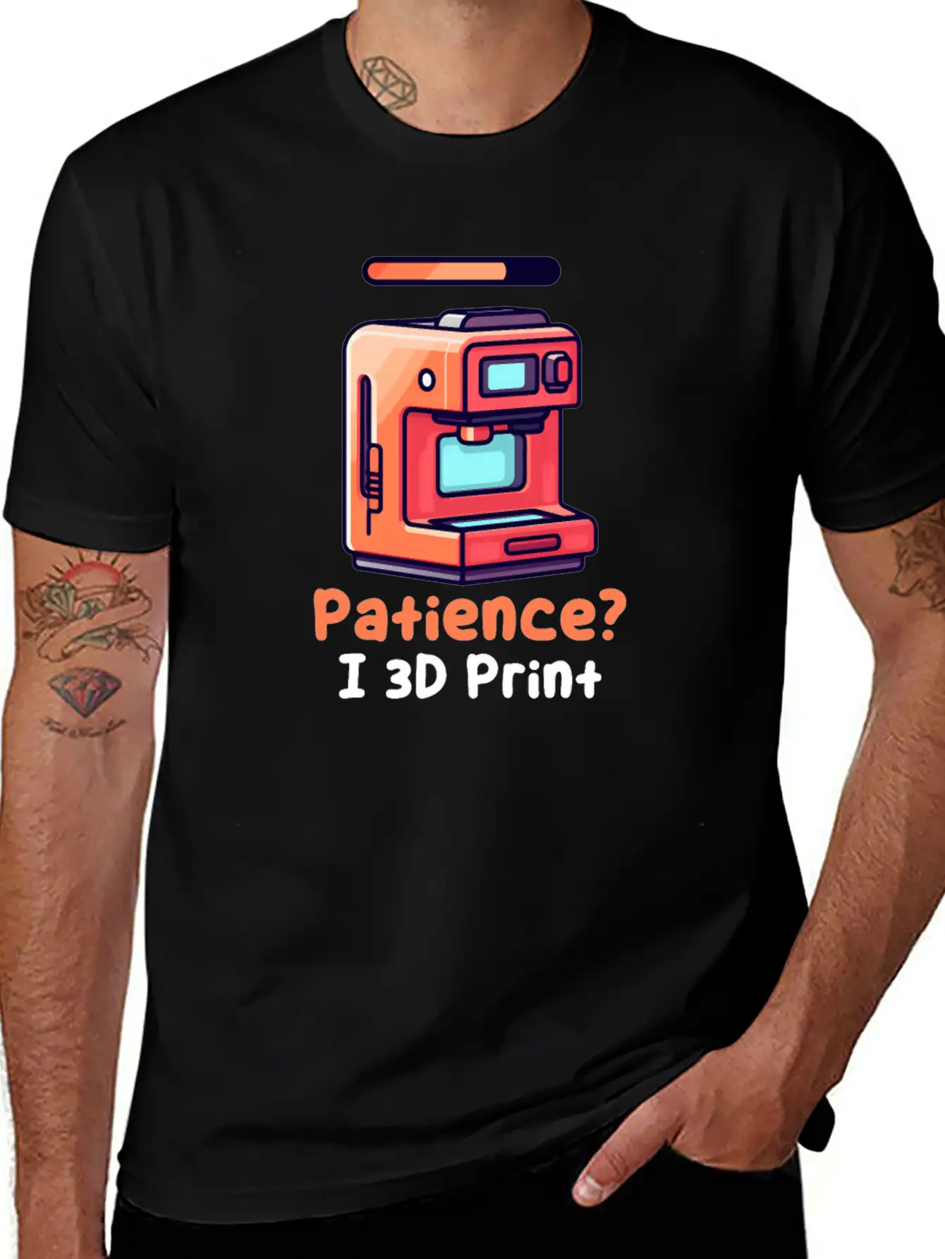 3D Printing Patience? I 3D Print Breathable Soft Cotton T-Shirt – Timeless Casual Look