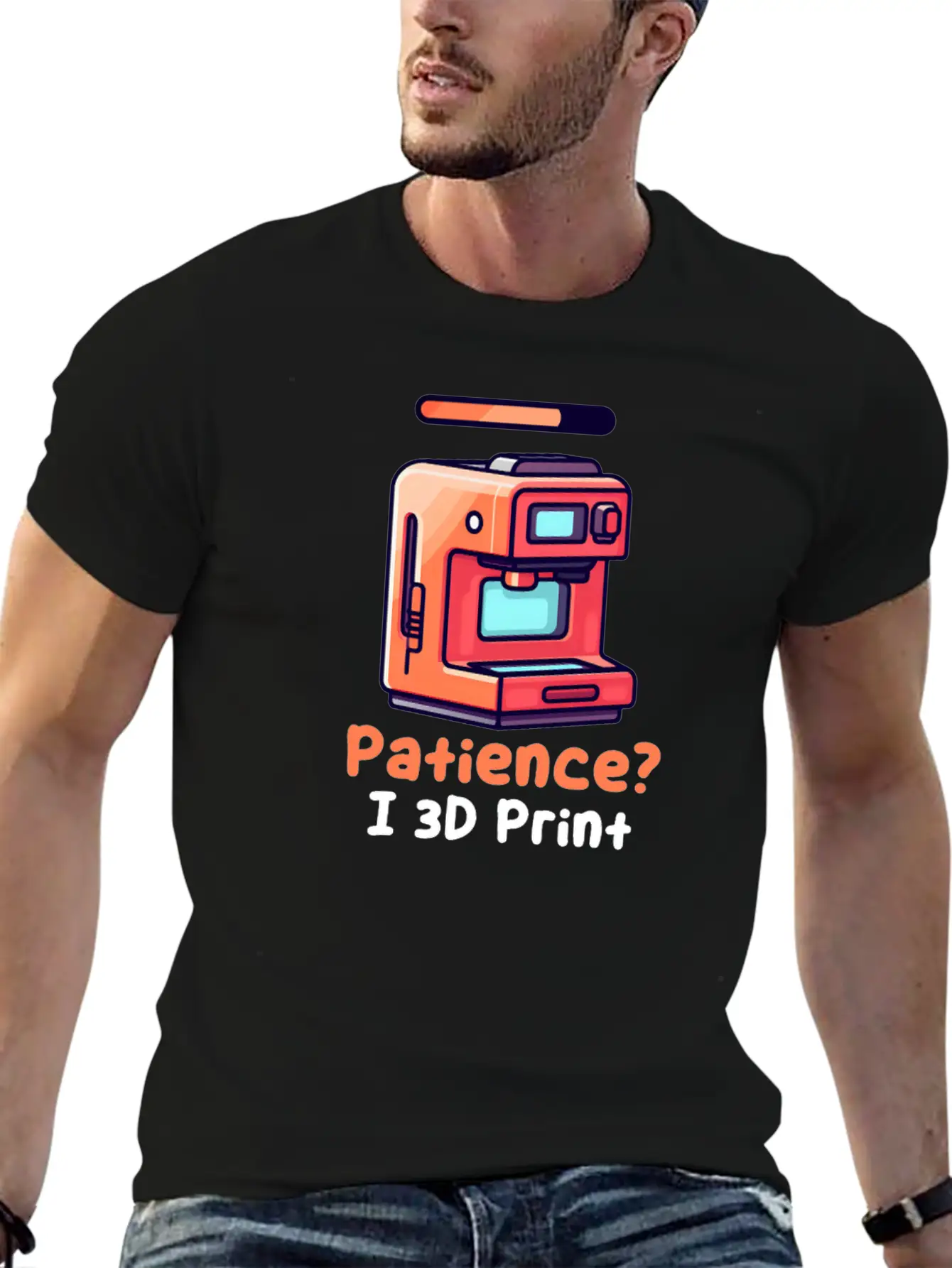 3D Printing Patience? I 3D Print Breathable Soft Cotton T-Shirt – Timeless Casual Look