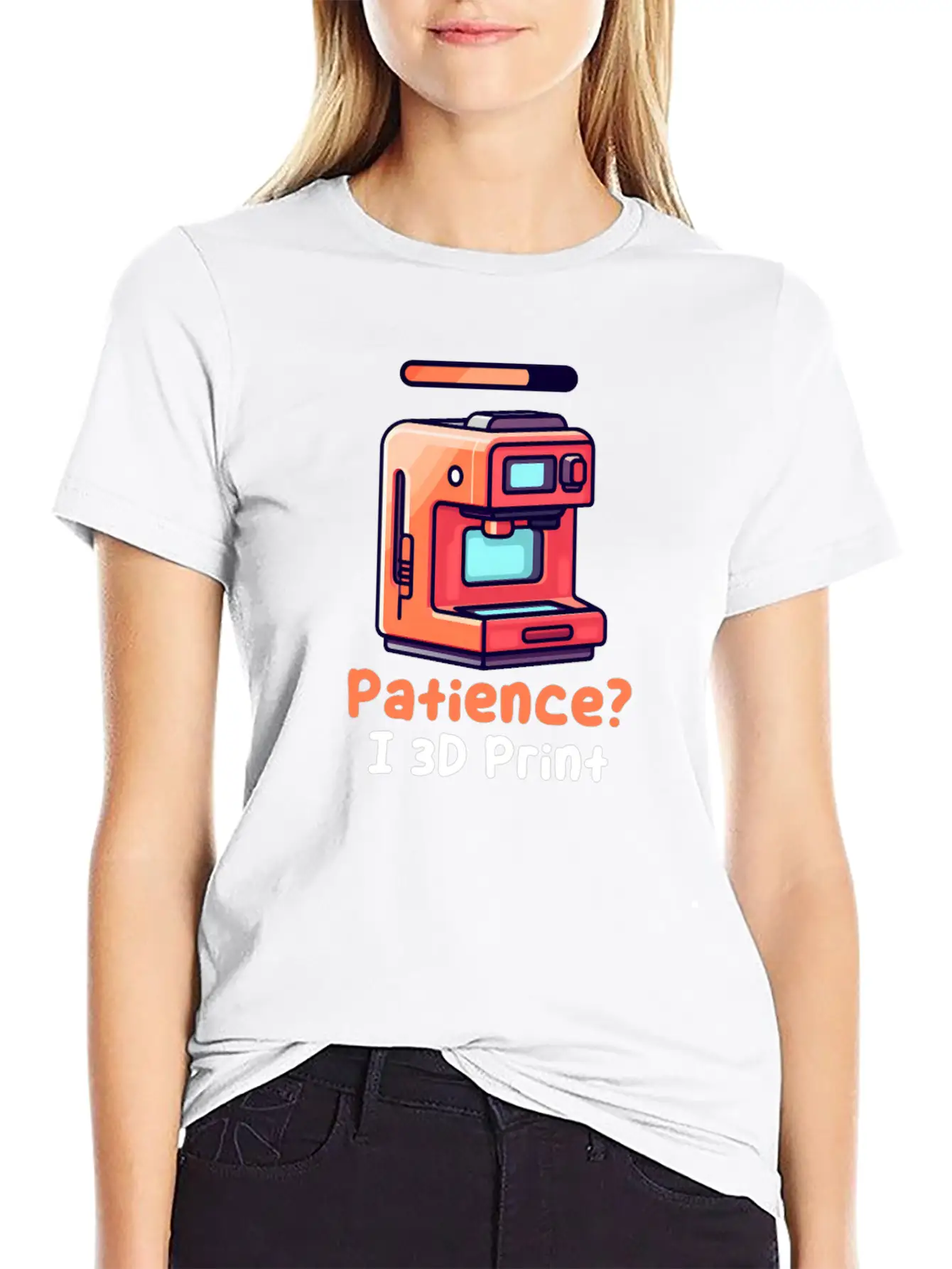 3D Printing Patience? I 3D Print Breathable Soft Cotton T-Shirt – Timeless Casual Look