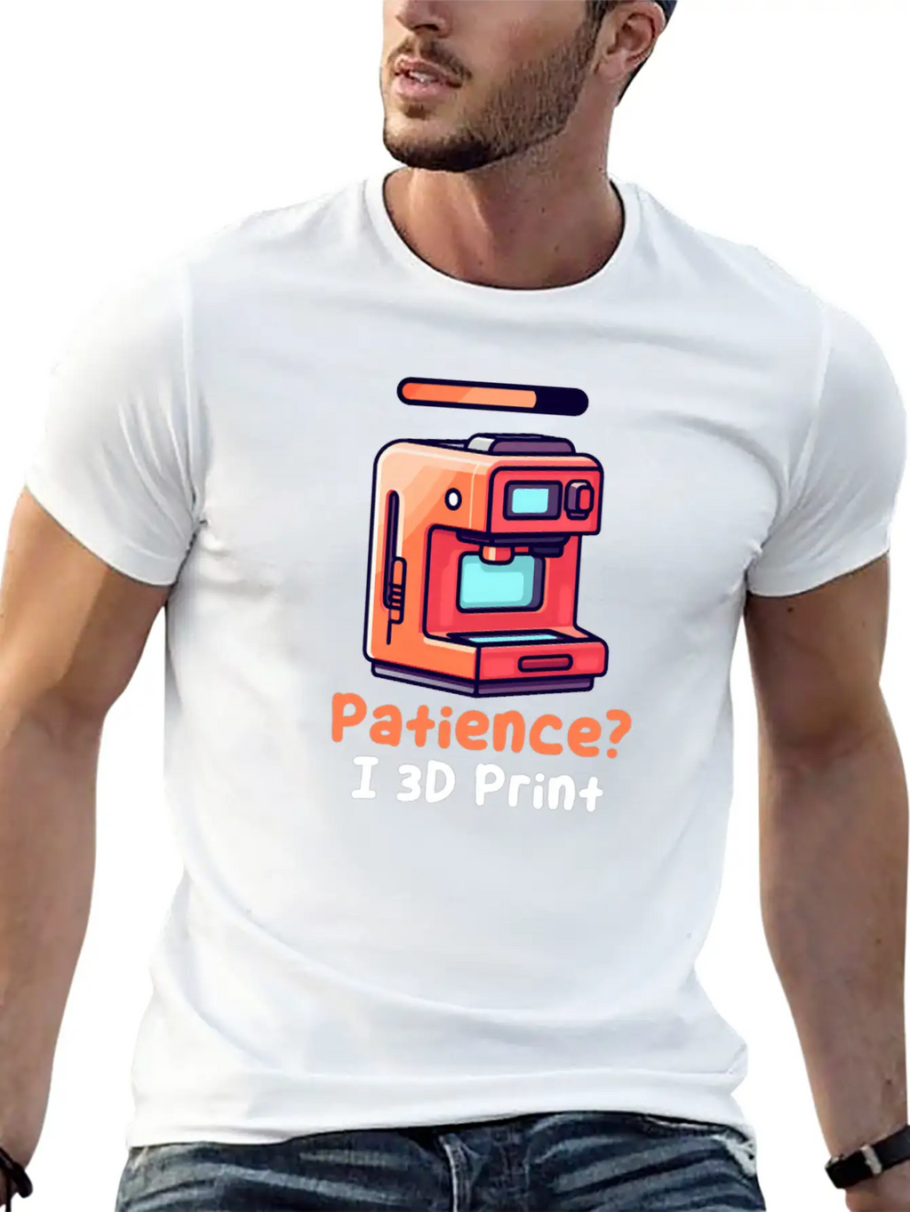 3D Printing Patience? I 3D Print Breathable Soft Cotton T-Shirt – Timeless Casual Look