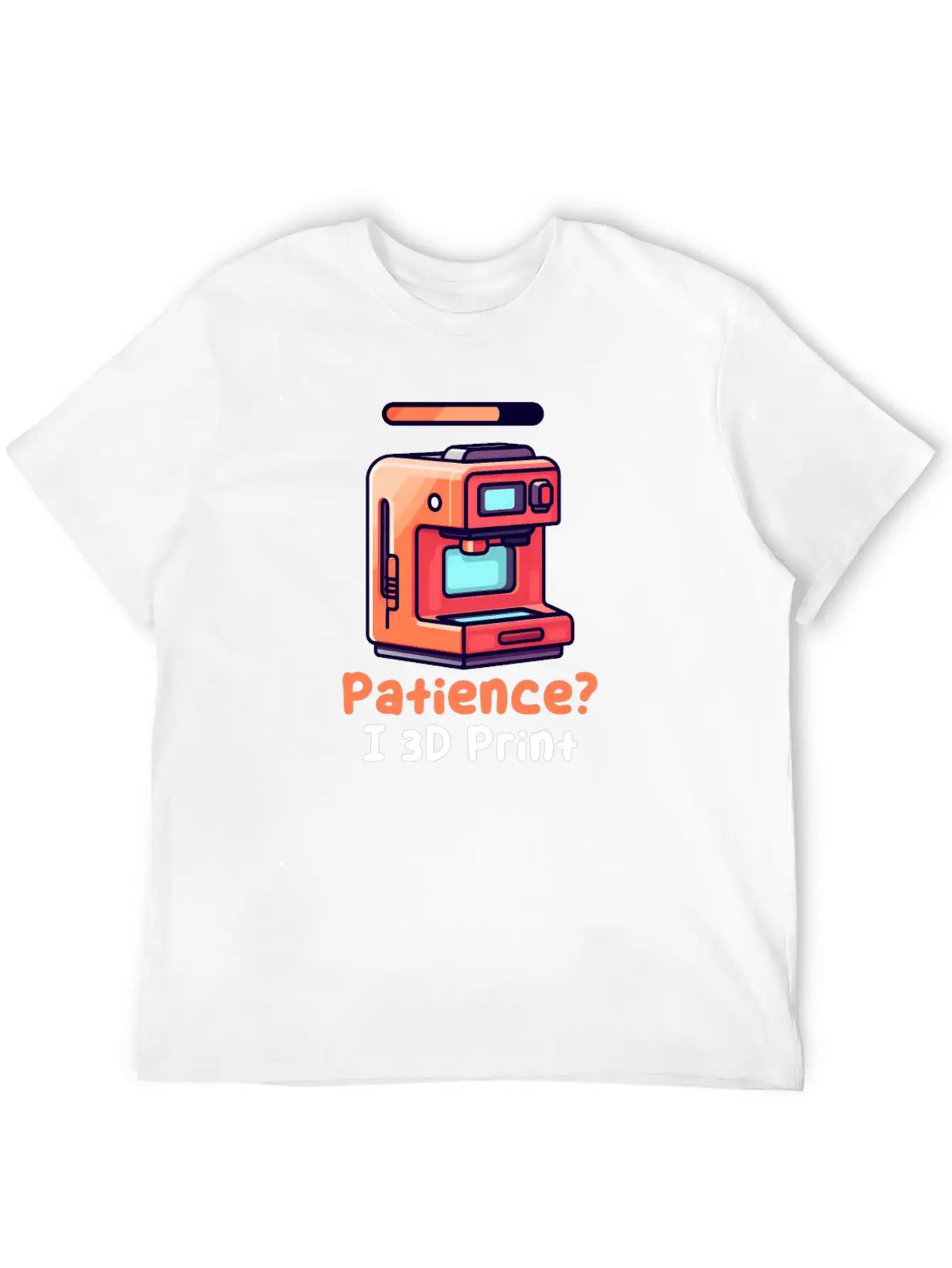 3D Printing Patience? I 3D Print Breathable Soft Cotton T-Shirt – Timeless Casual Look