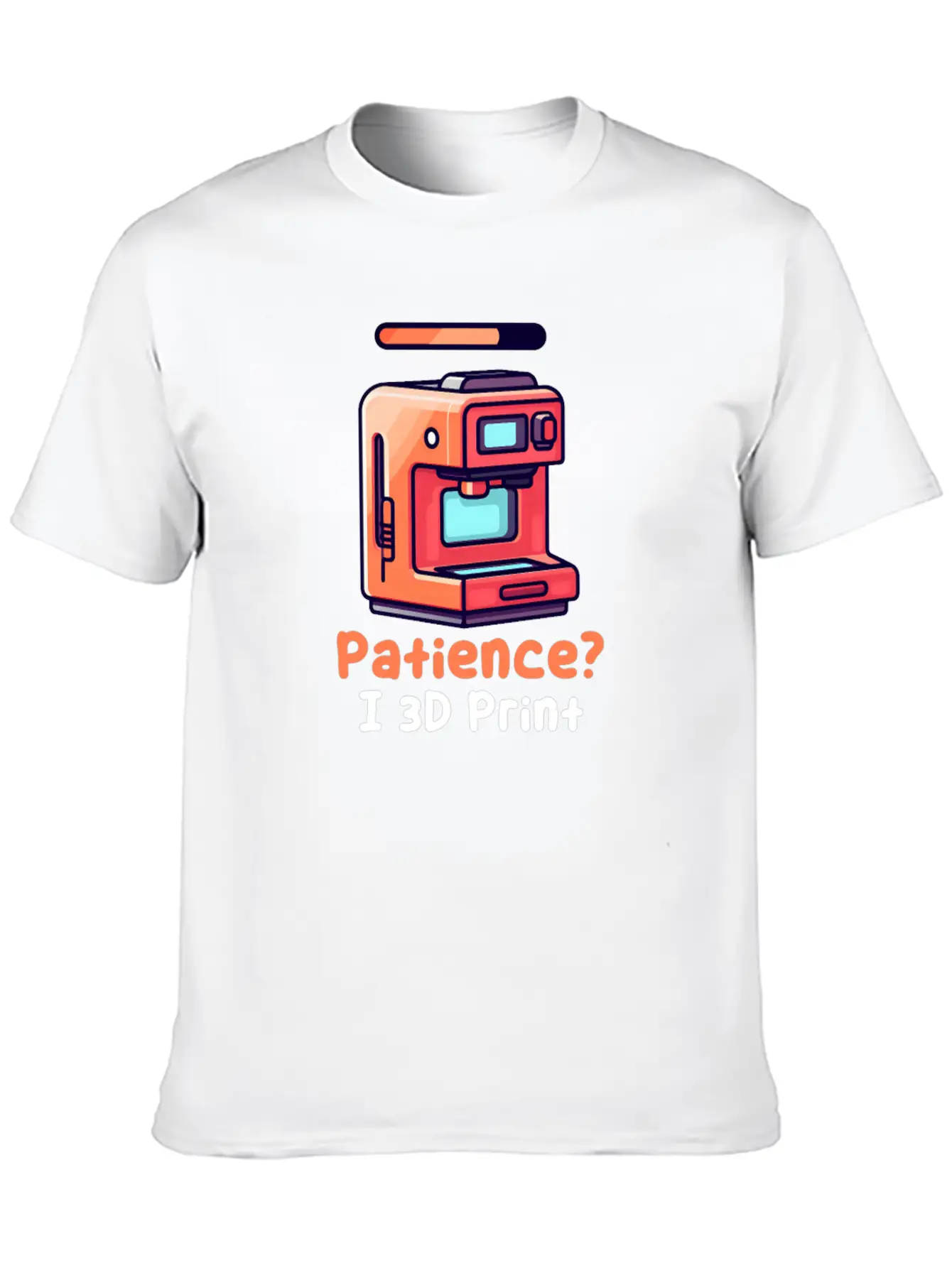 3D Printing Patience? I 3D Print Breathable Soft Cotton T-Shirt – Timeless Casual Look