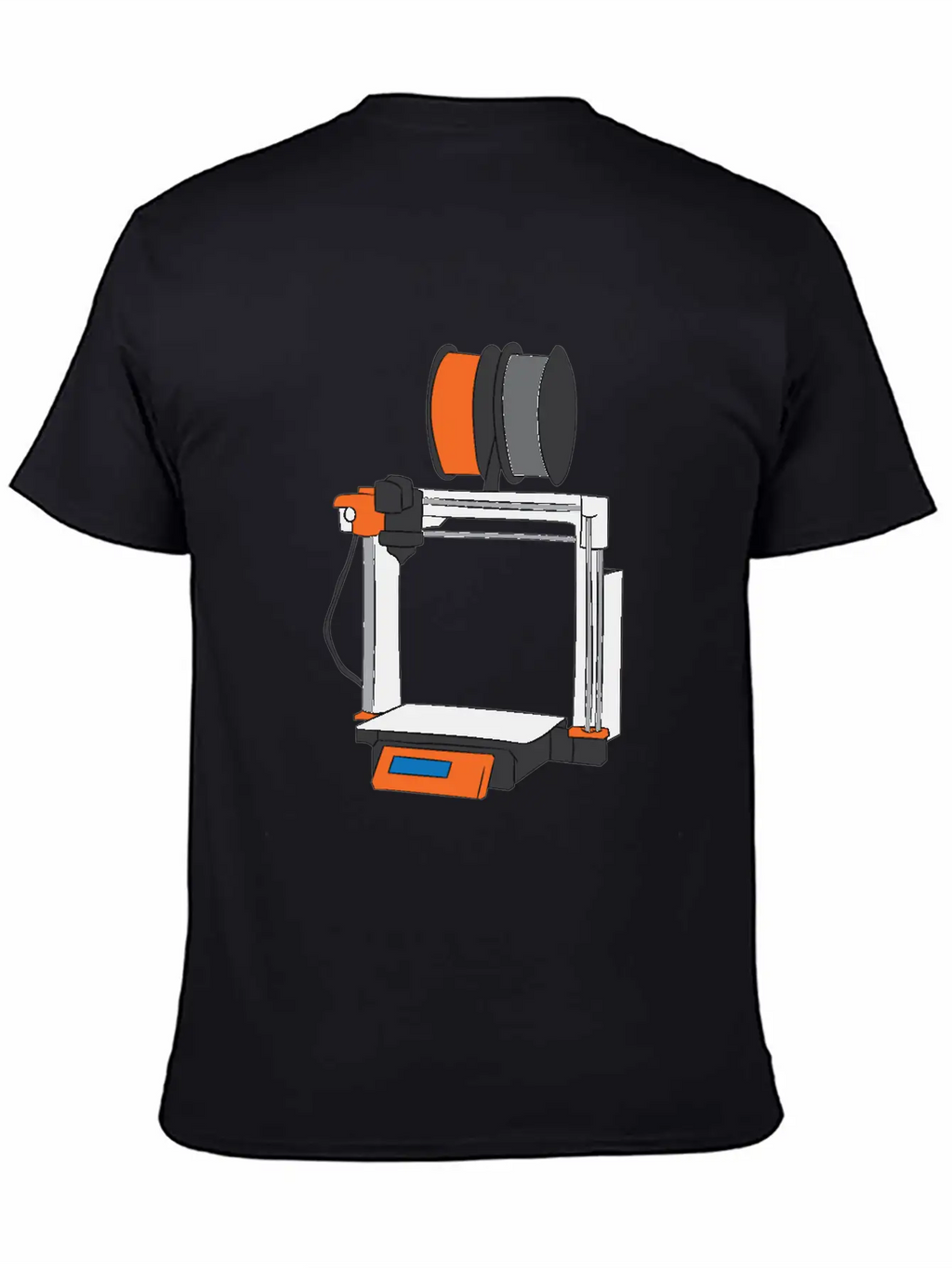 3D Printing Printer Gift Unisex Casual T-Shirt – Clean Design For Daily Comfort