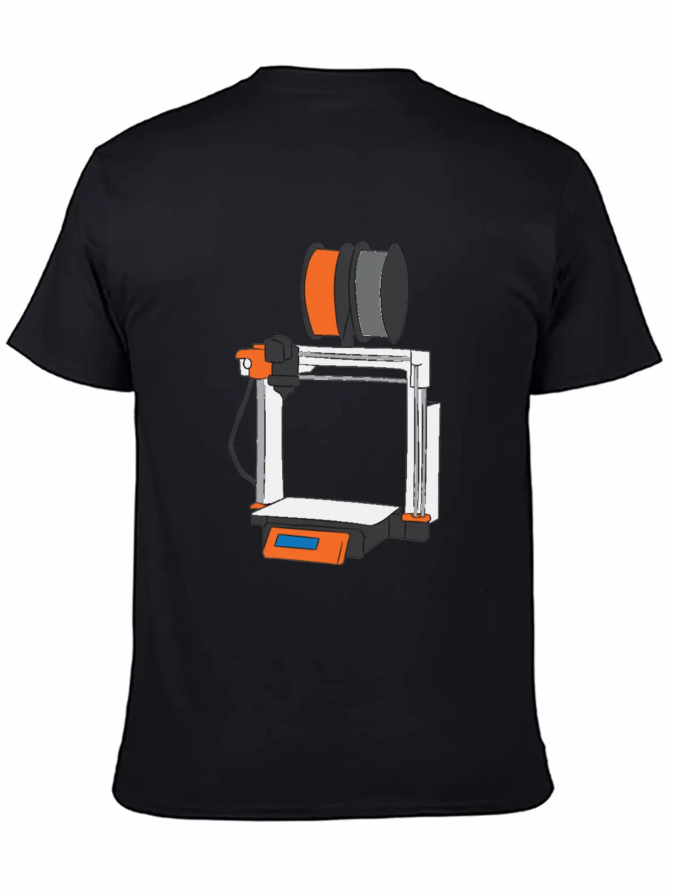3D Printing Printer Gift Unisex Casual T-Shirt – Clean Design For Daily Comfort
