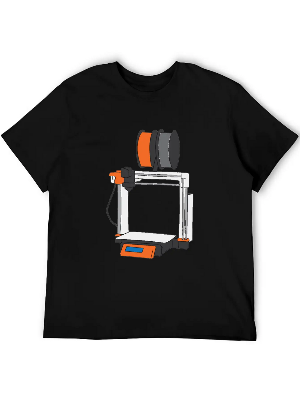 3D Printing Printer Gift Unisex Casual T-Shirt – Clean Design For Daily Comfort