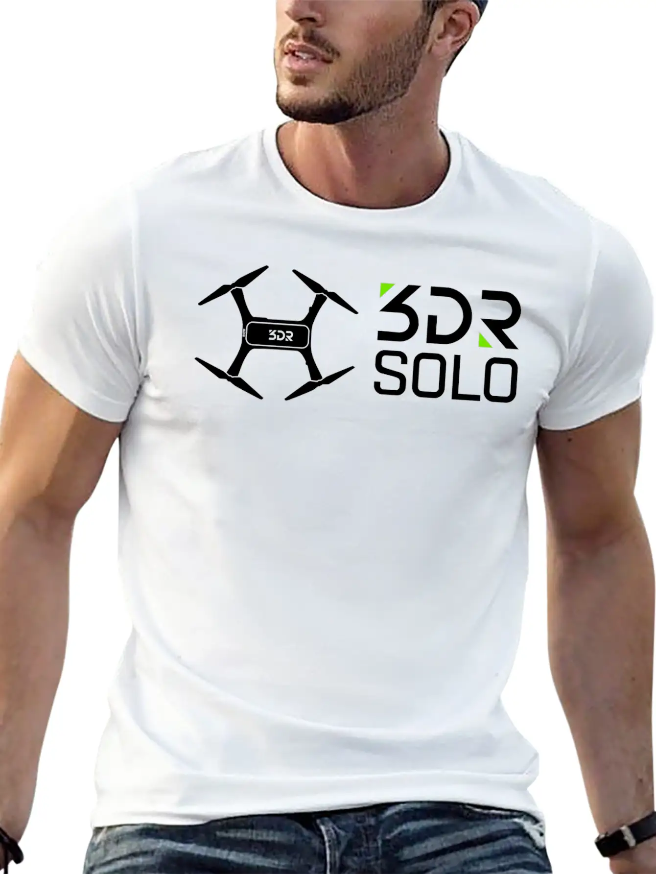 3DR SOLO Drone Stylish Everyday T-Shirt – Unisex Basic Cotton Tee