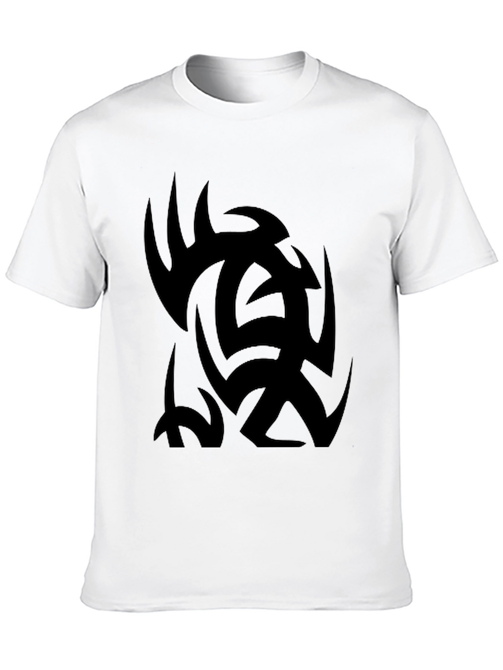 Mens Black Tribal Tattoo Graphic Tee