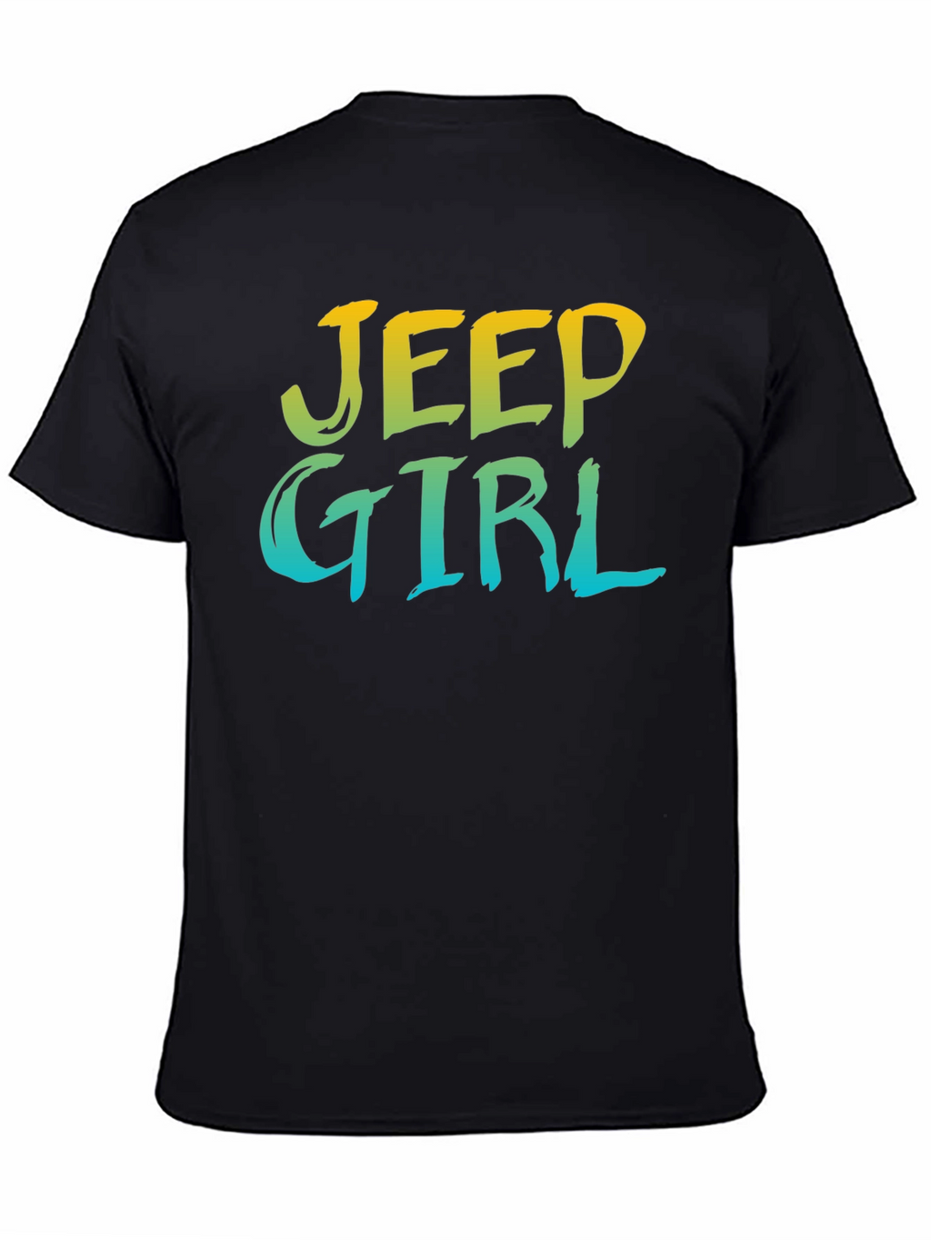 Jeep Girl Black T-Shirt