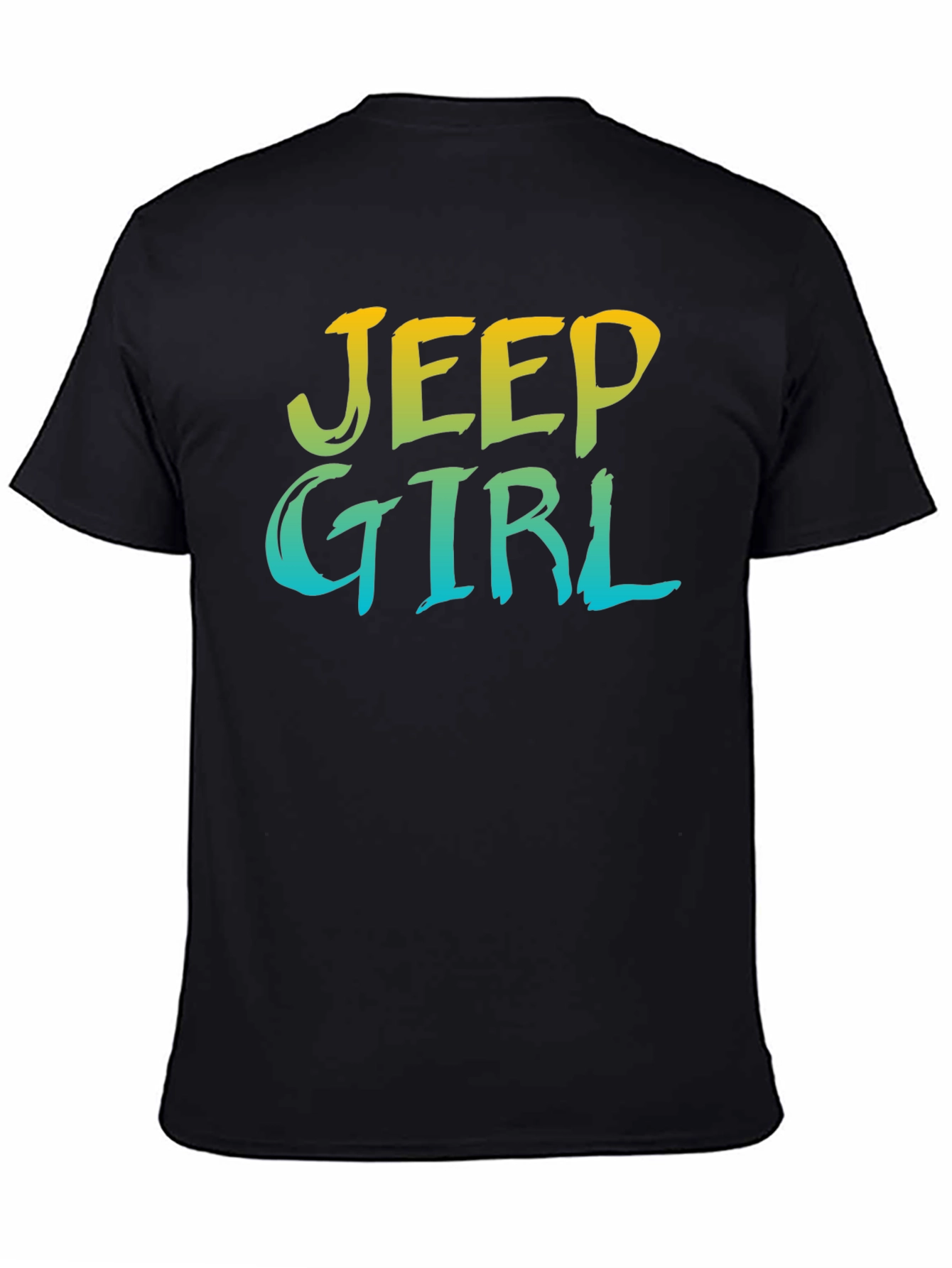 Jeep Girl Black T-Shirt