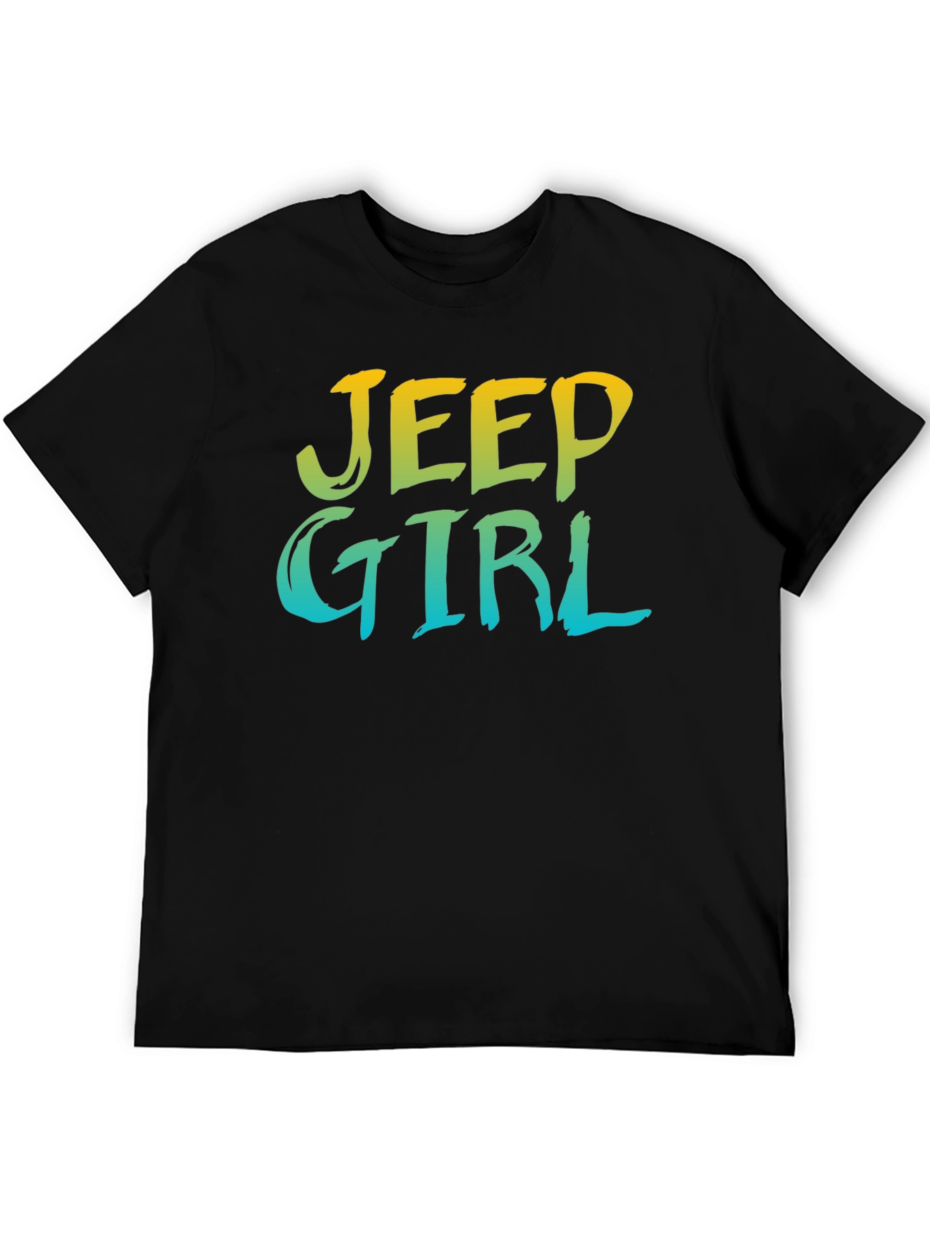 Jeep Girl Black T-Shirt