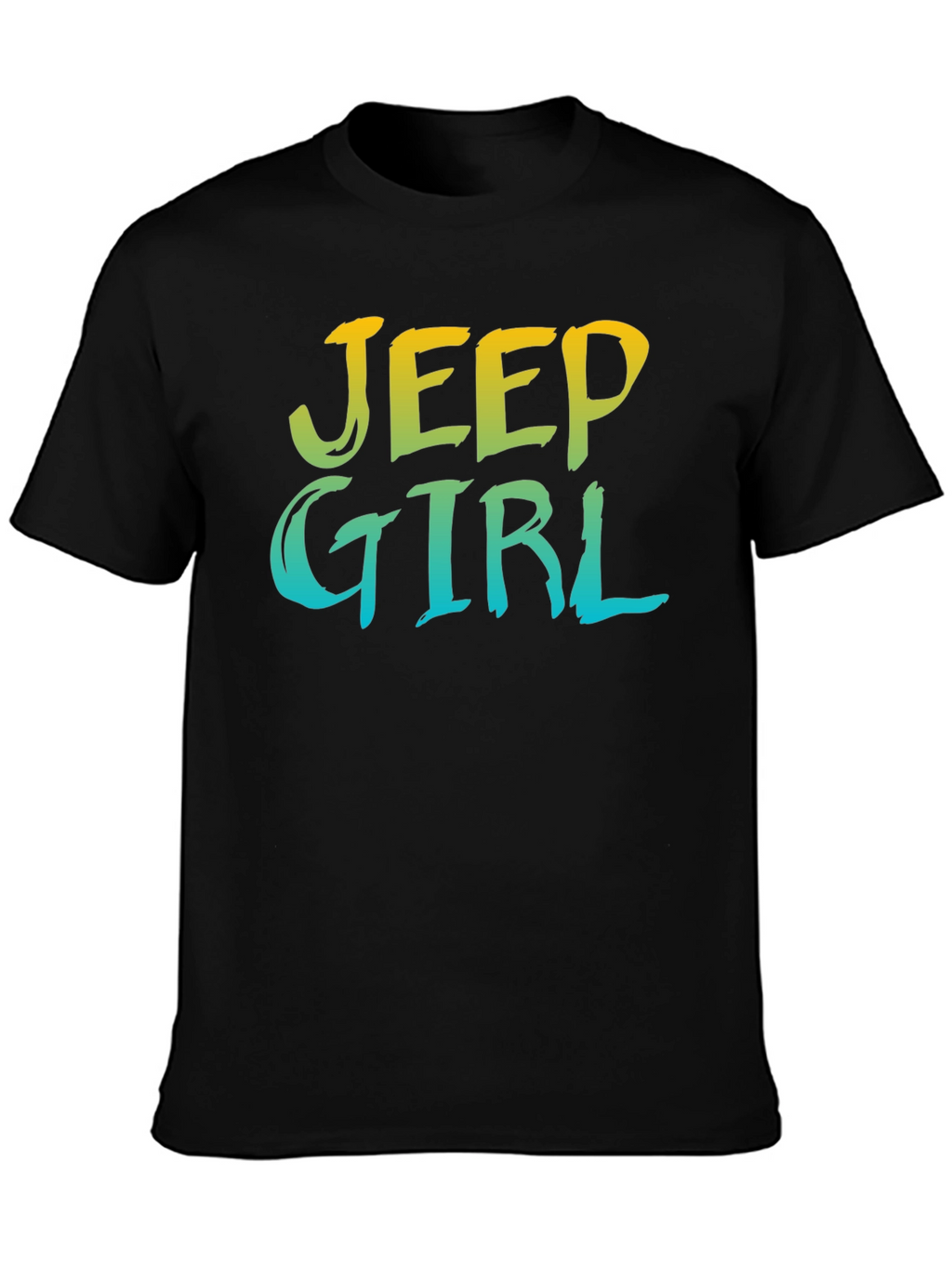 Jeep Girl Black T-Shirt