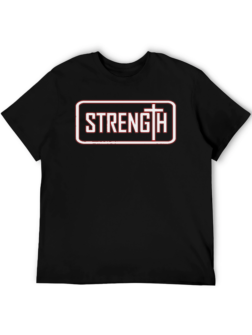 Strength Graphic Tee - Christian Faith T-Shirt