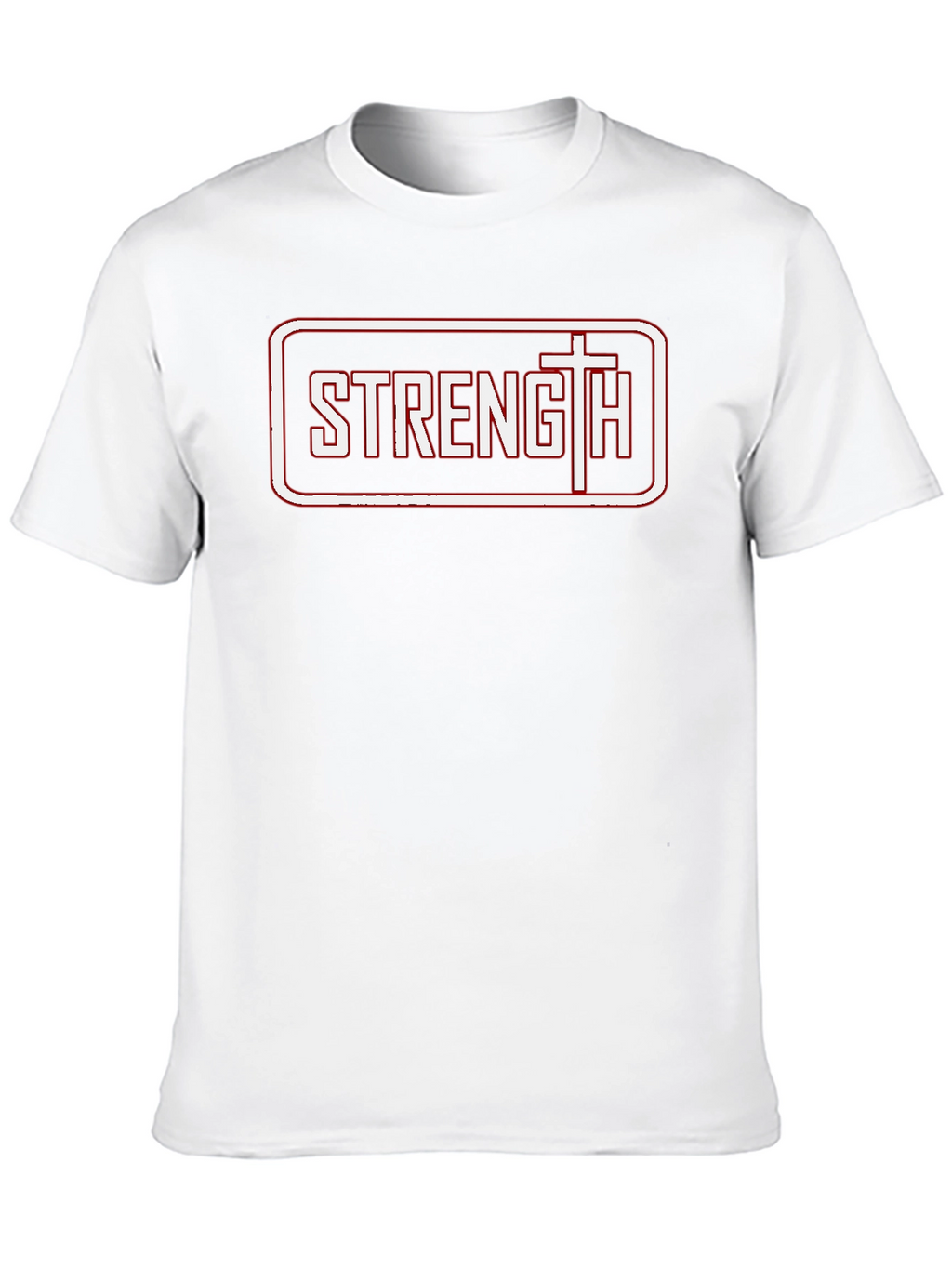 Strength Graphic Tee - Christian Faith T-Shirt