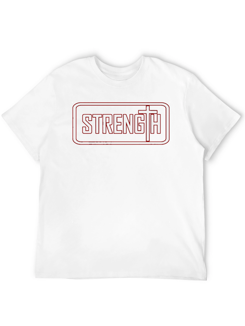 Strength Graphic Tee - Christian Faith T-Shirt