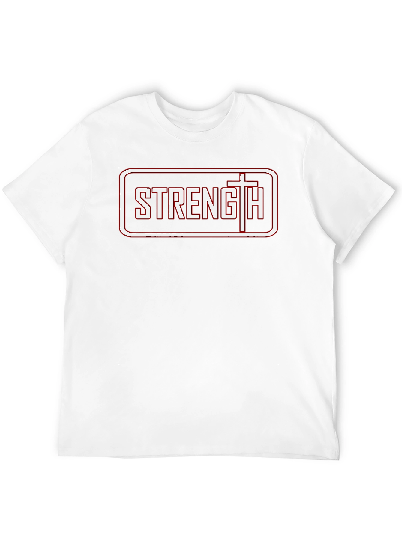 Strength Graphic Tee - Christian Faith T-Shirt