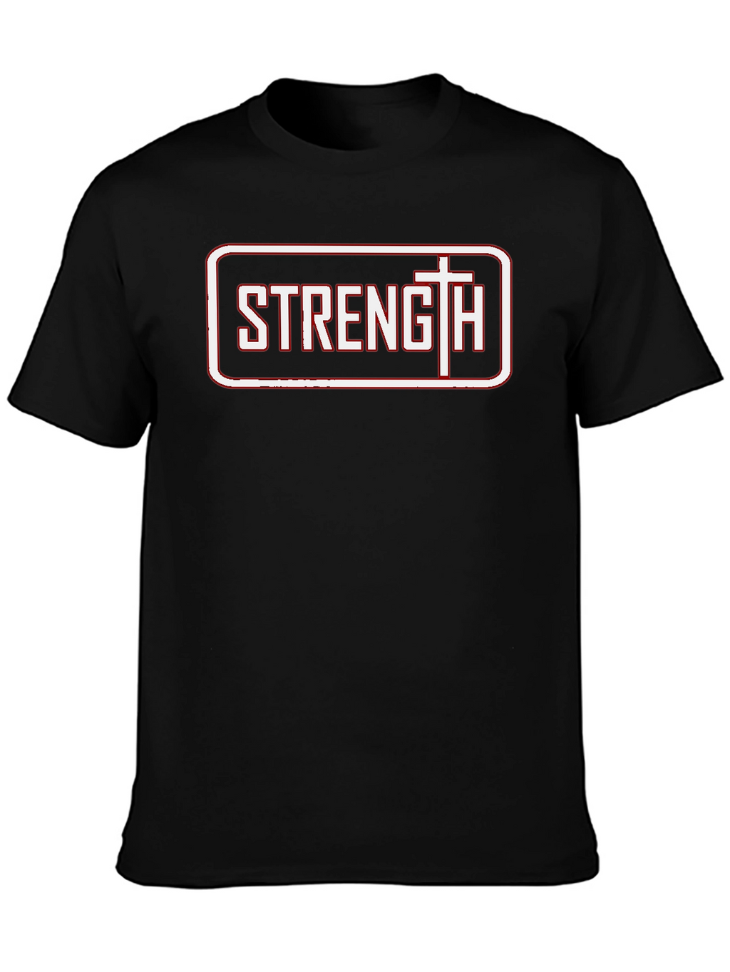 Strength Graphic Tee - Christian Faith T-Shirt