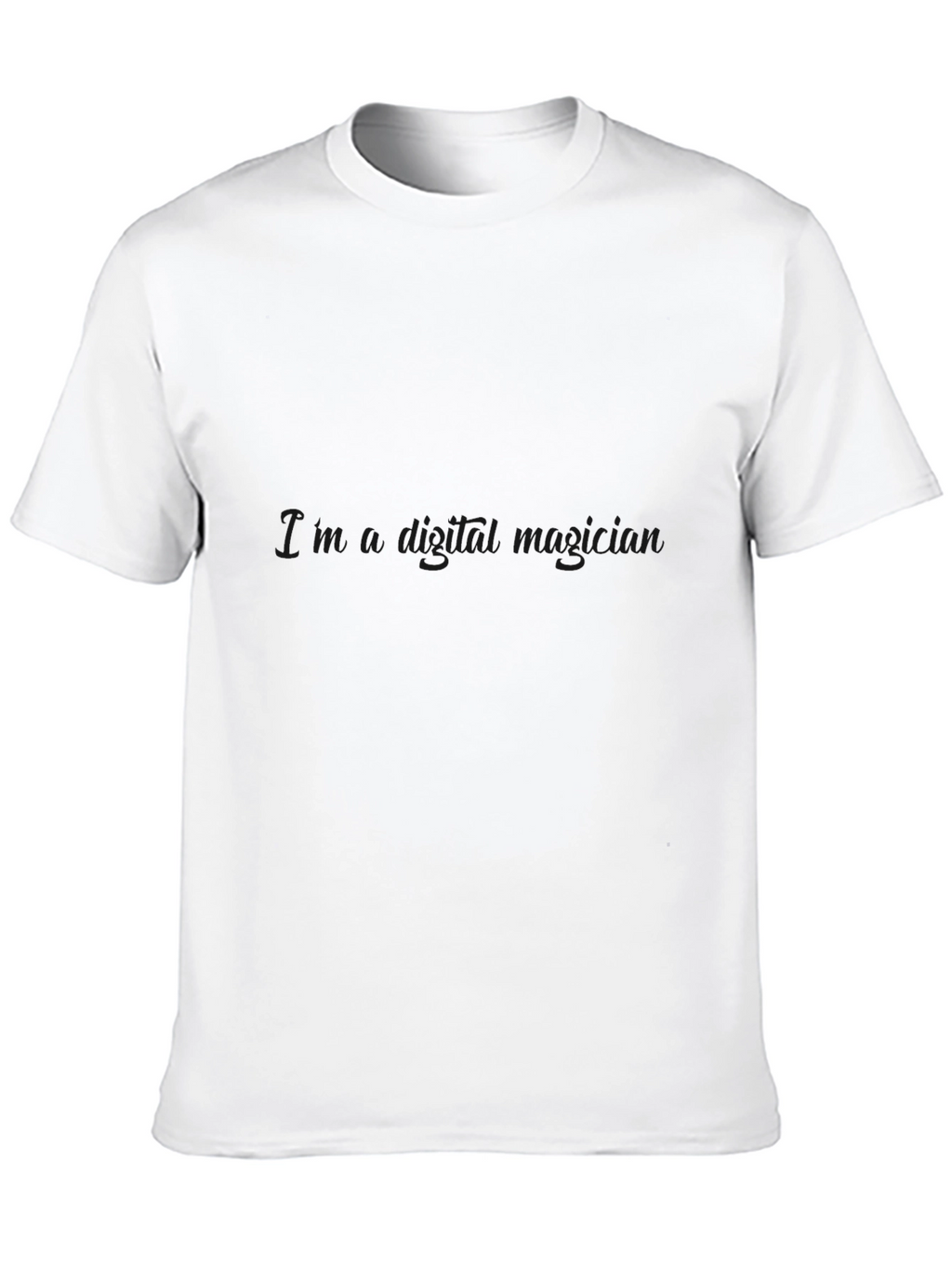 Mens Classic Black Short Sleeve Tee