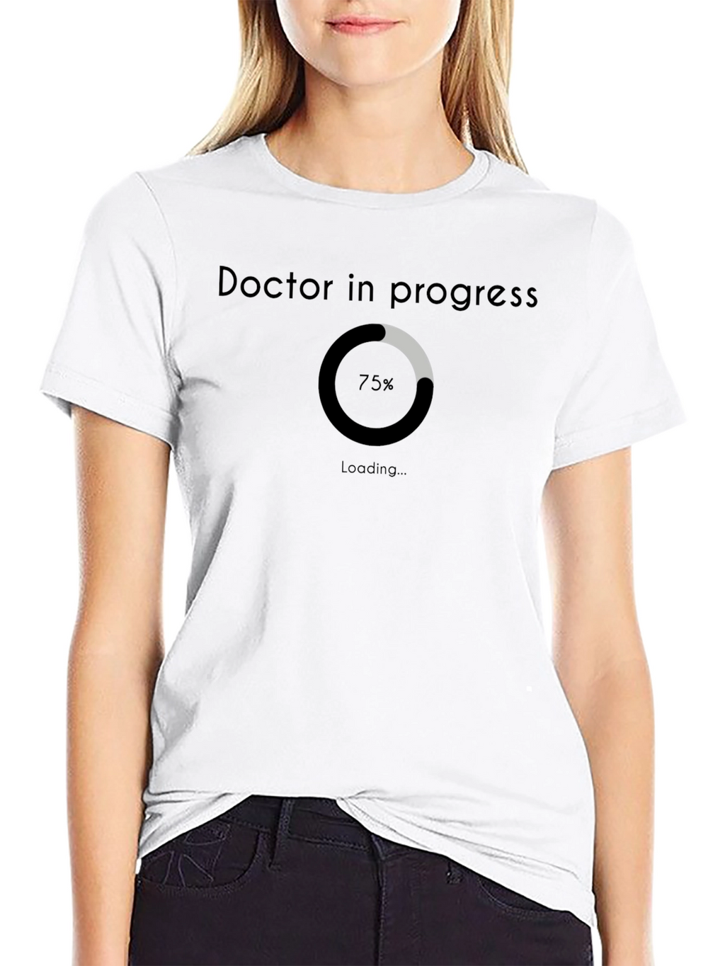 Doctor in Progress Loading Bar T-Shirt