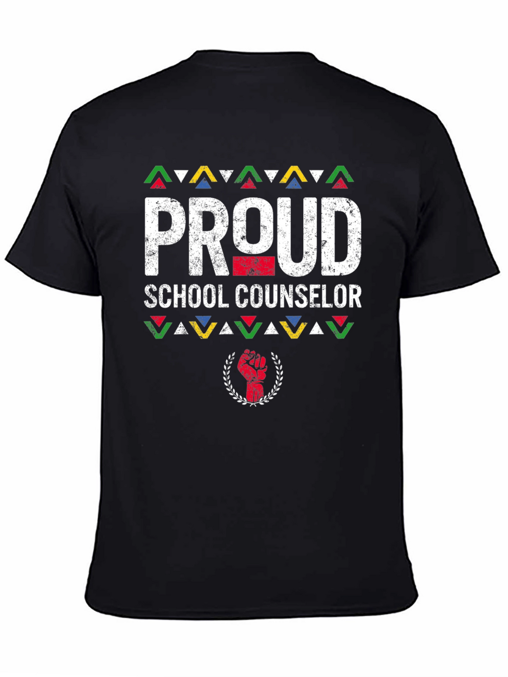 Proud School Counselor T-Shirt - Black