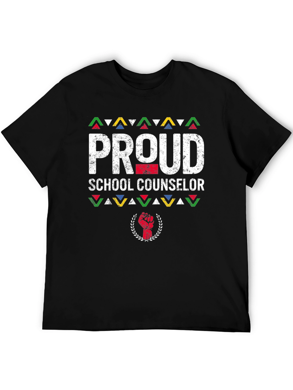 Proud School Counselor T-Shirt - Black