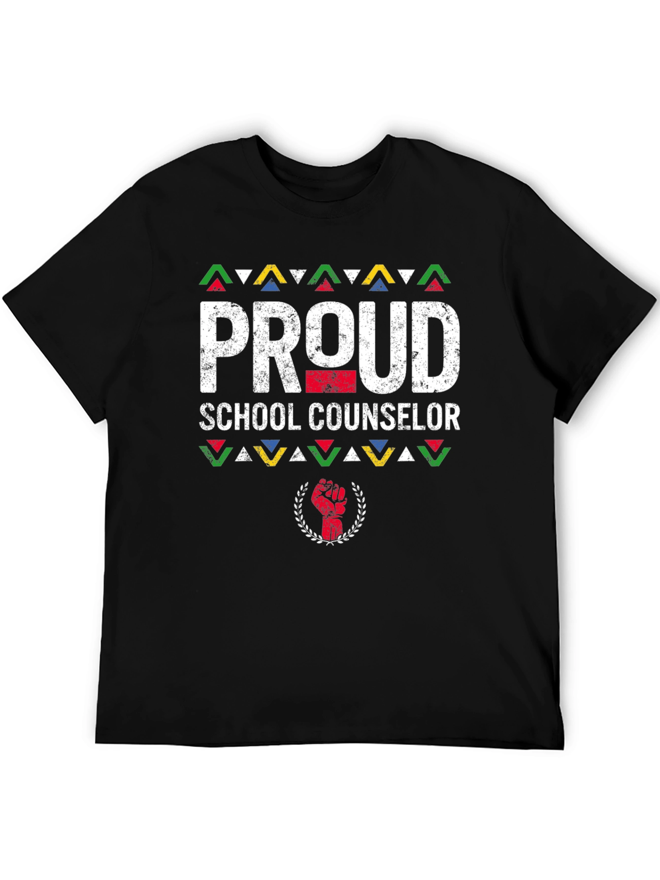 Proud School Counselor T-Shirt - Black