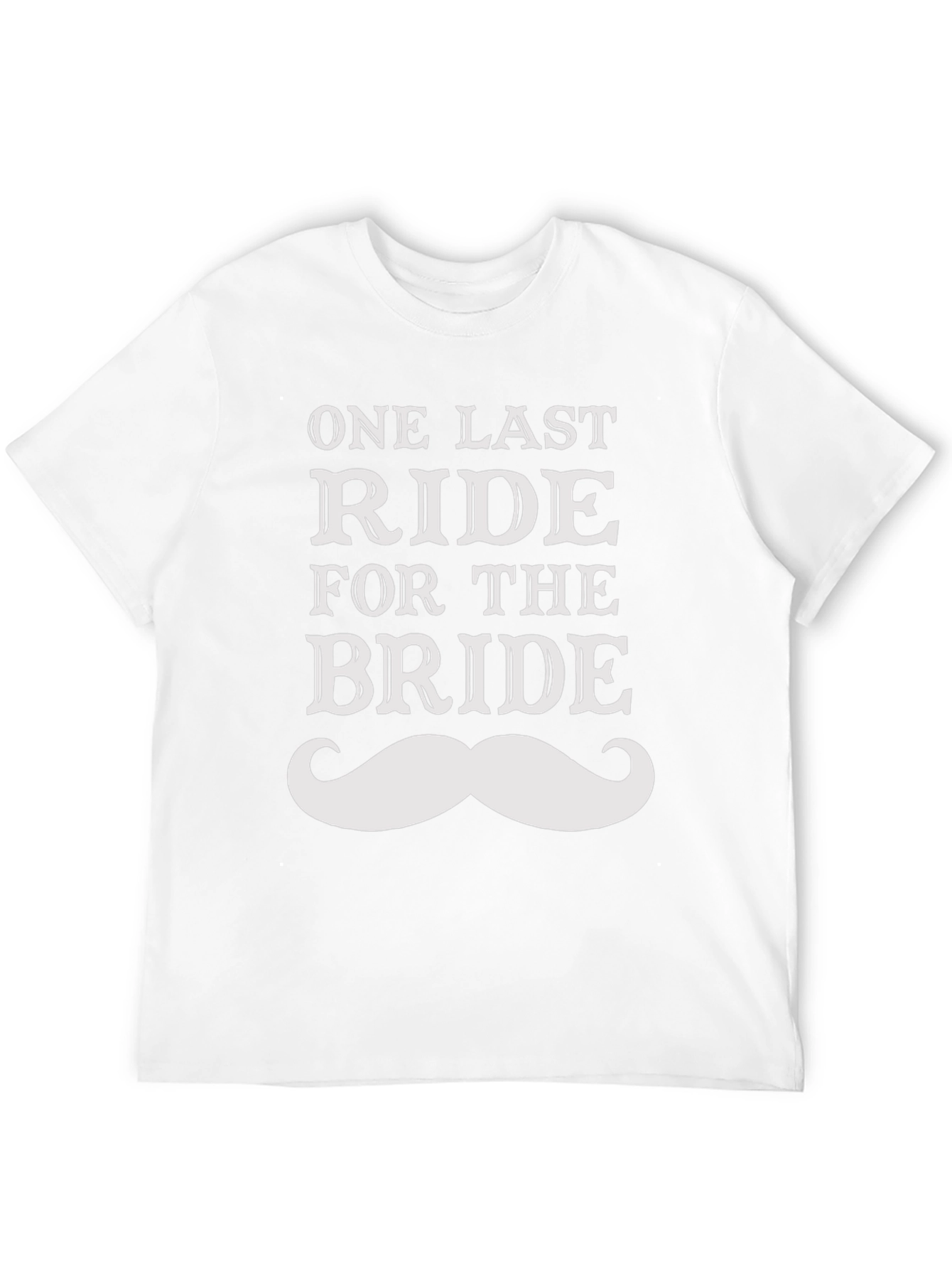 One Last Ride for the Bride T-Shirt