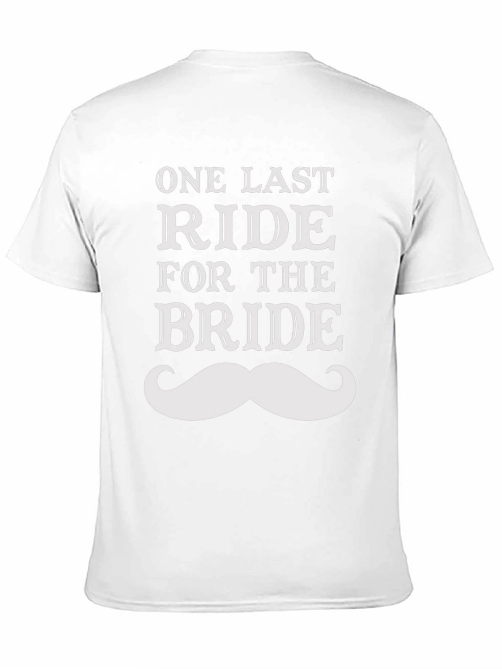 One Last Ride for the Bride T-Shirt