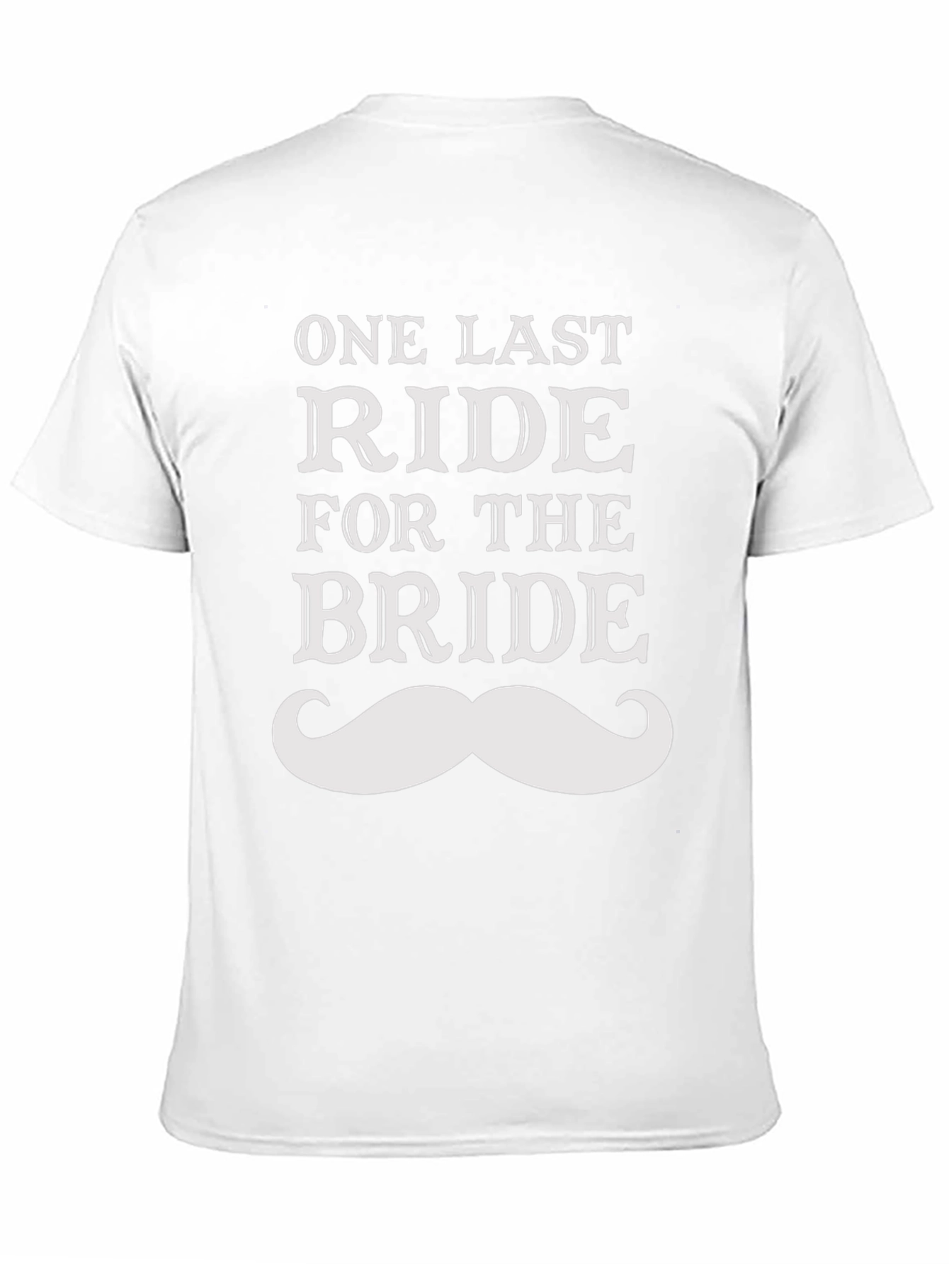 One Last Ride for the Bride T-Shirt
