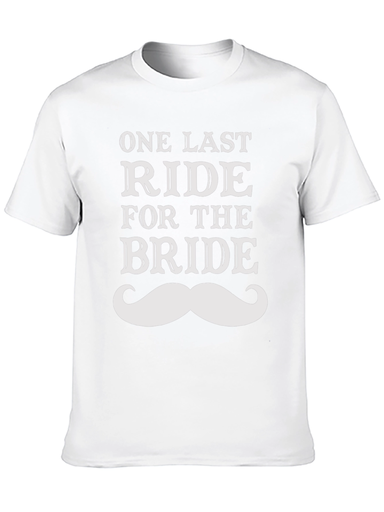One Last Ride for the Bride T-Shirt