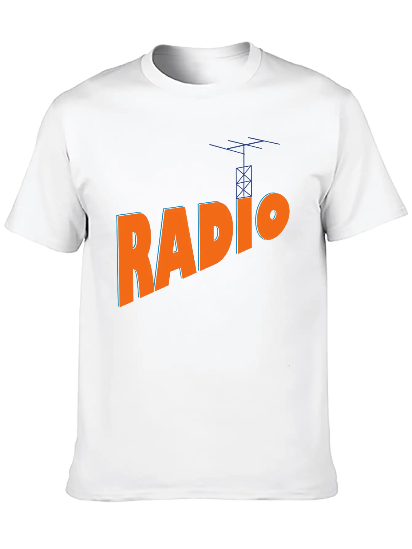 (3radio) Unisex Casual T-Shirt – Clean Design For Daily Comfort