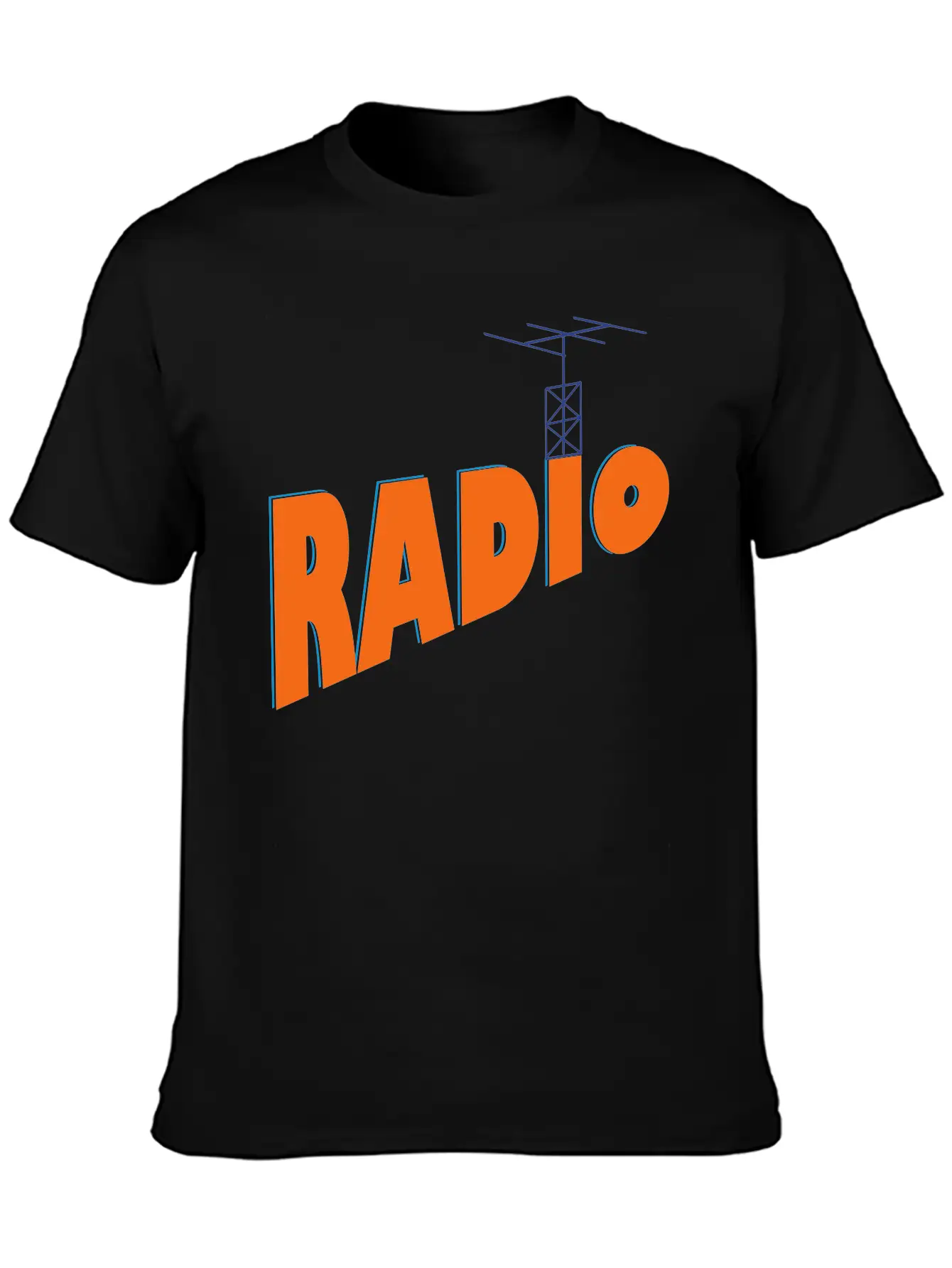 (3radio) Unisex Casual T-Shirt – Clean Design For Daily Comfort
