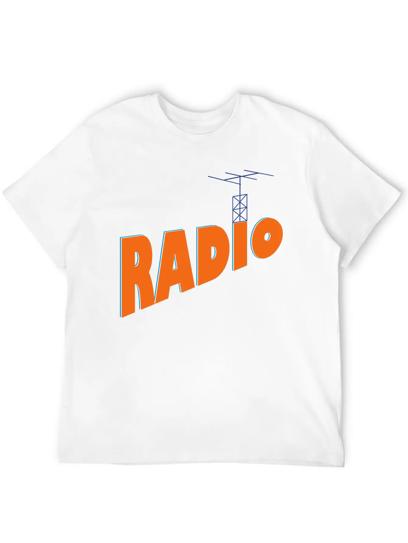 (3radio) Unisex Casual T-Shirt – Clean Design For Daily Comfort